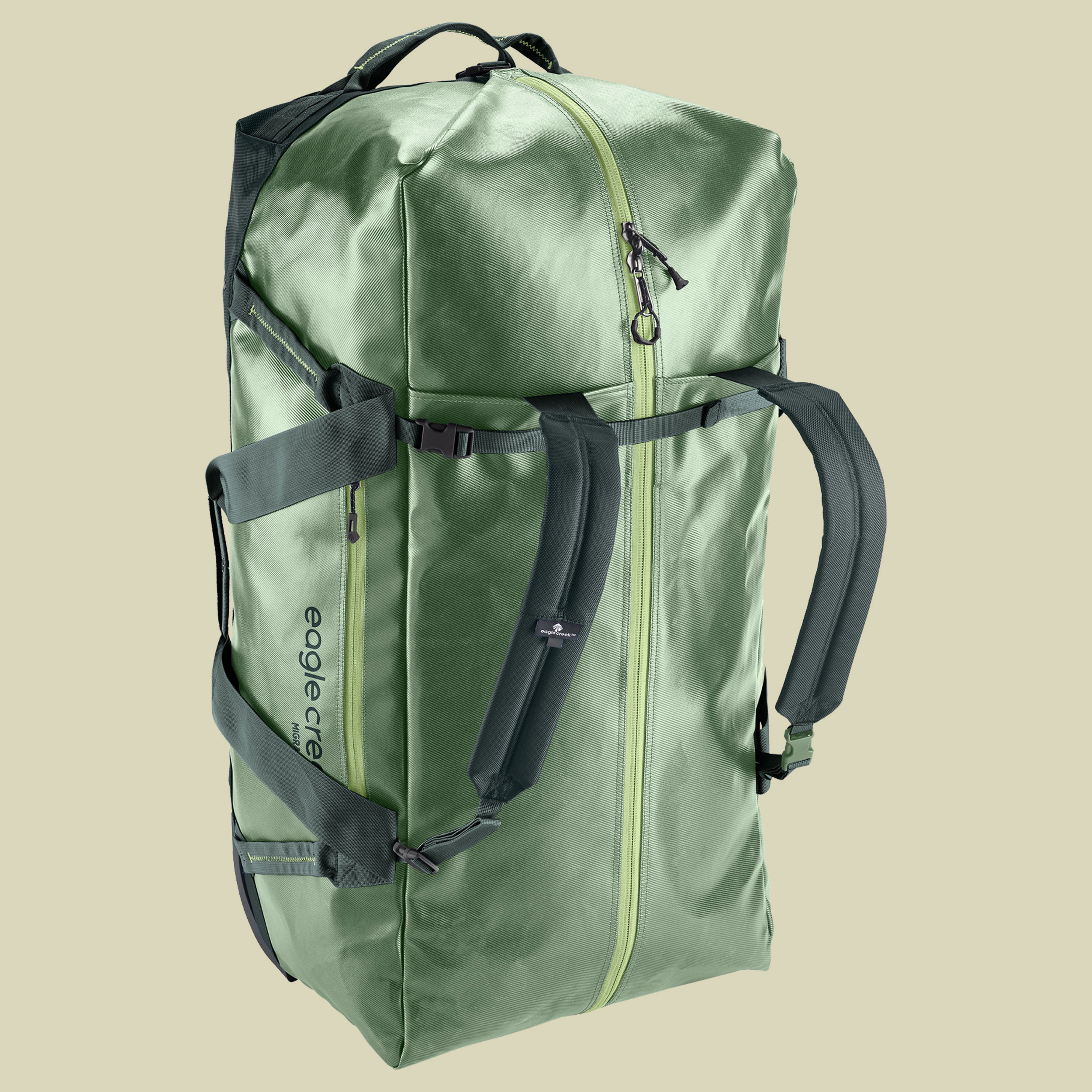 Migrate Wheeled Duffel 130L Volumen 137 Farbe mossy green