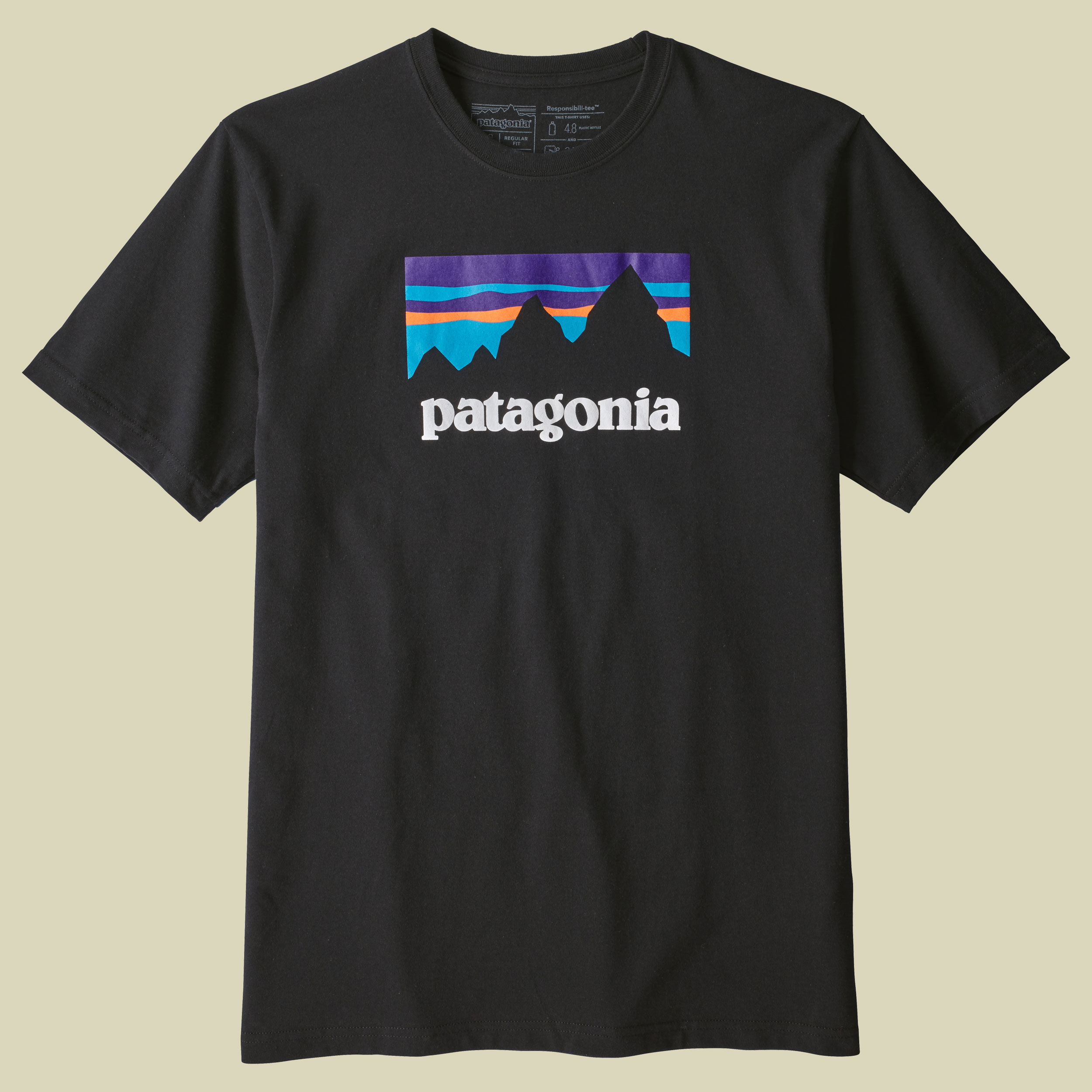 Shop Sticker Responsibili-Tee Men Größe XXL Farbe black