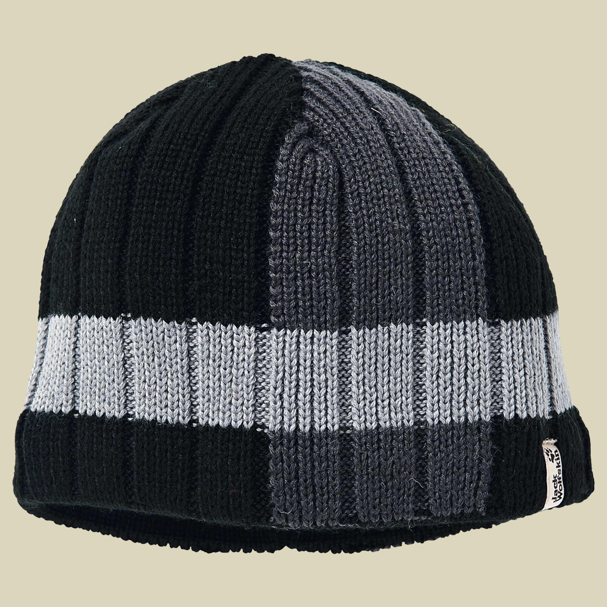 Cross Knit Cap Größe one size Farbe black