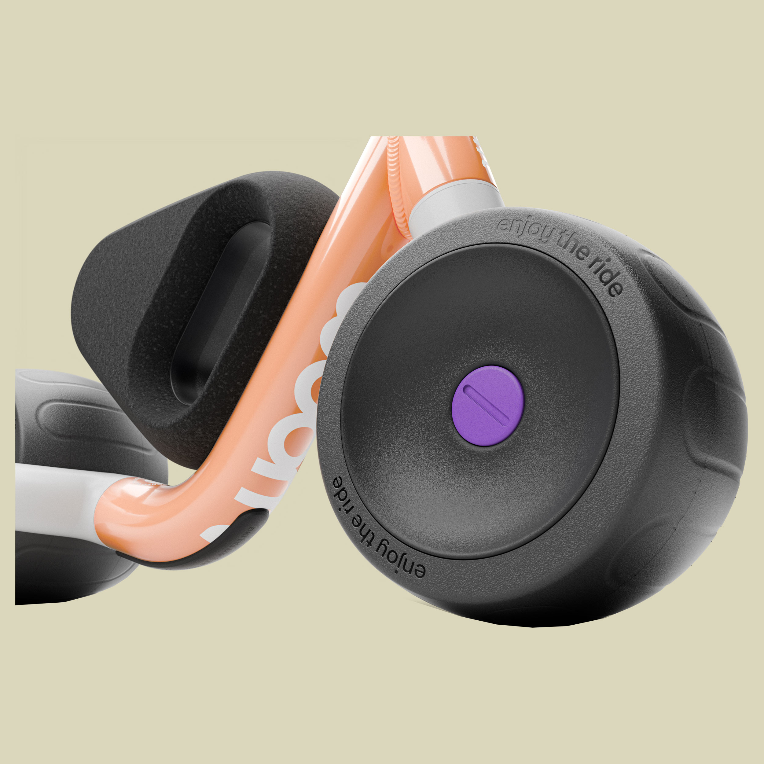 Woom WOW one size orange - pop peach