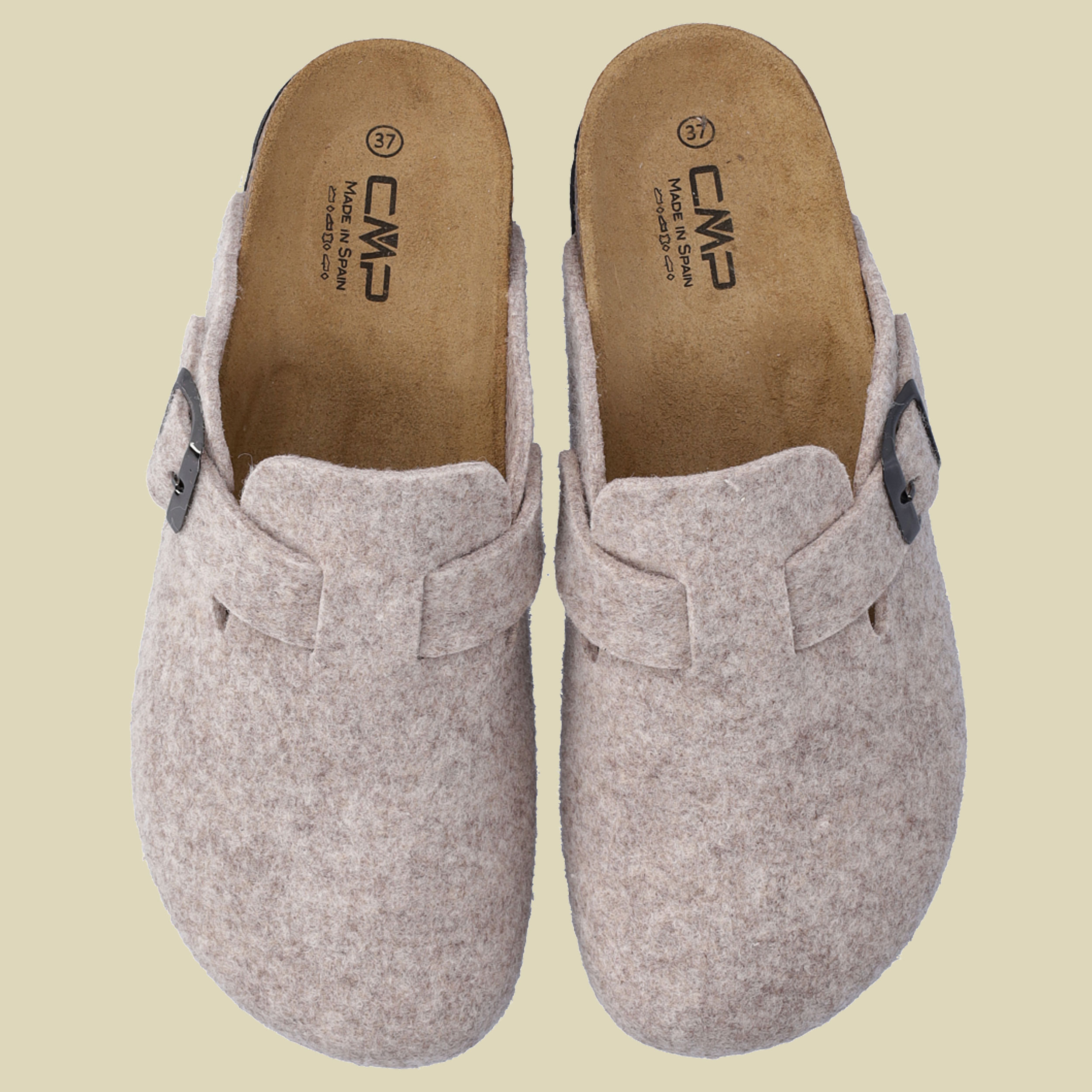 Eco Taraz Home Slippers Women Größe 38 Farbe A231 bone mel.
