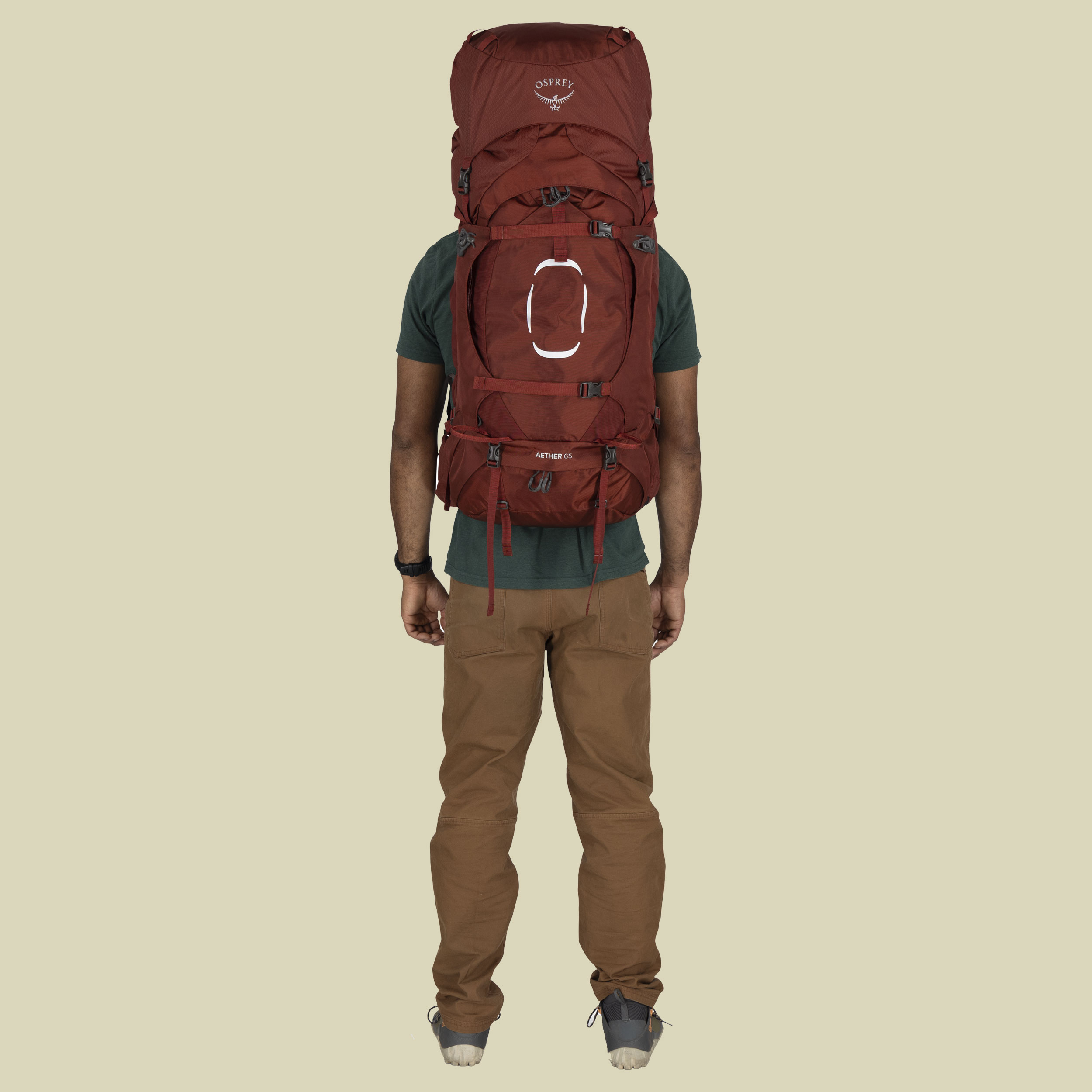 Aether 65 Men rot S/M - acorn red