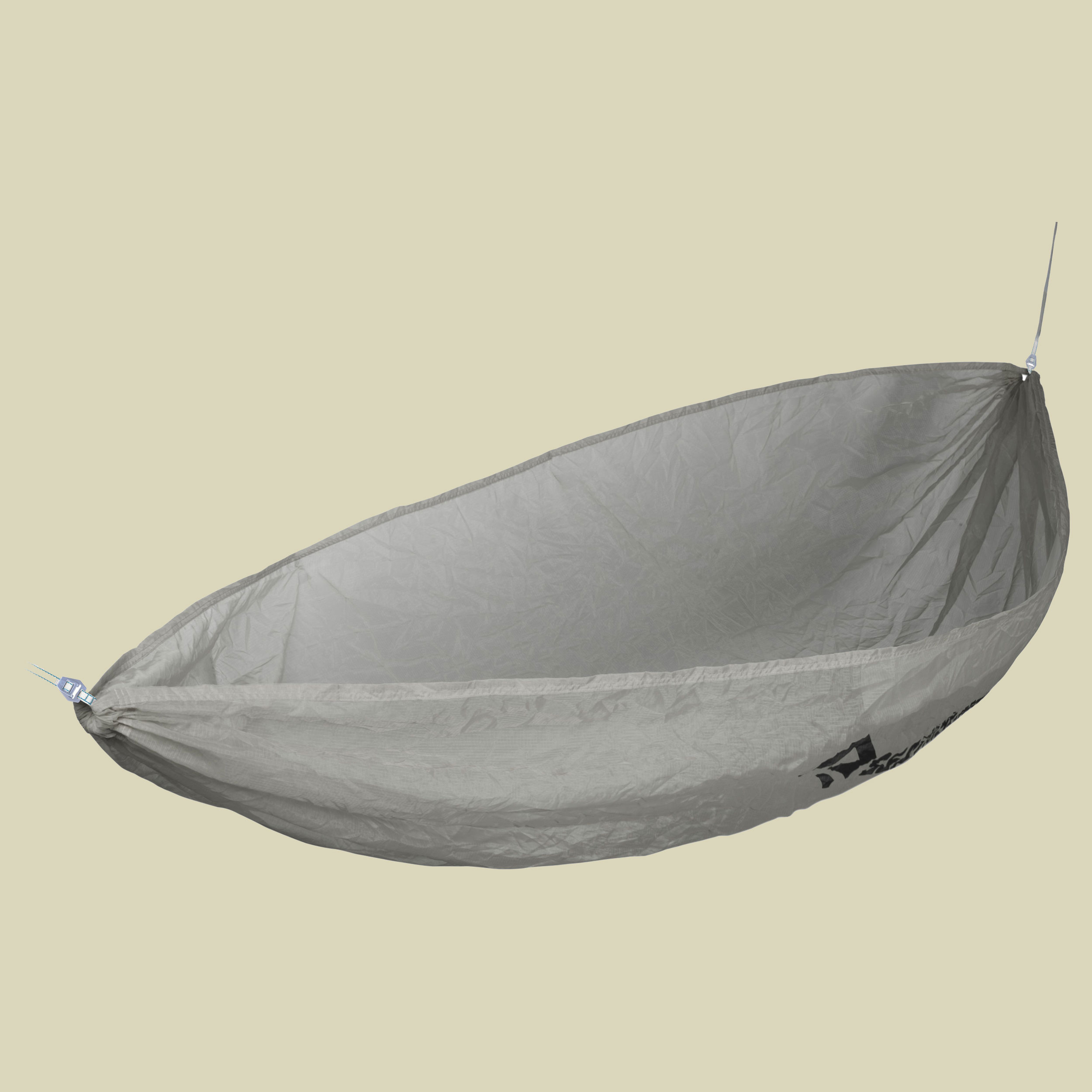 Ultralight Hammock Set Größe 2,6 x 1,2 m Farbe grey