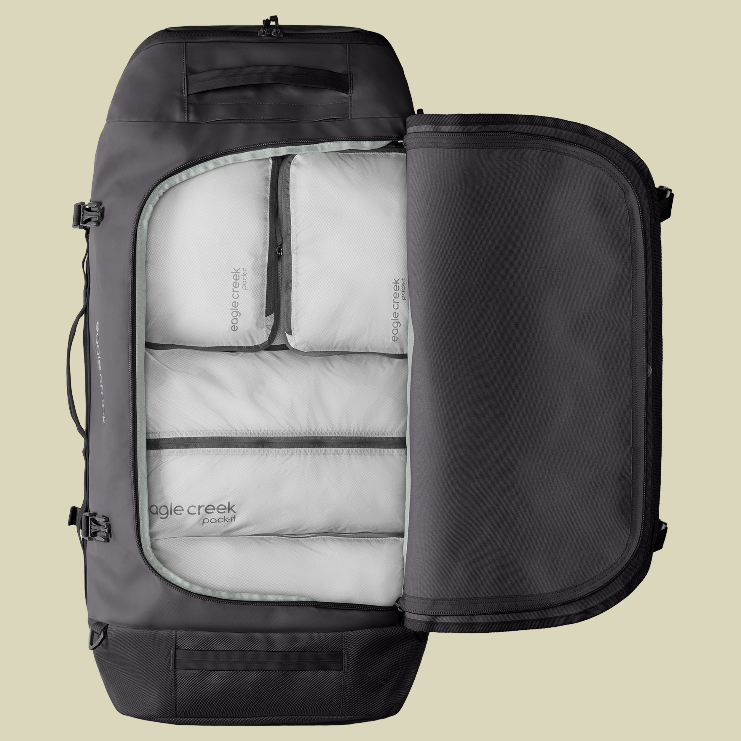 Cargo Hauler Rolling Duffel 130L schwarz - black