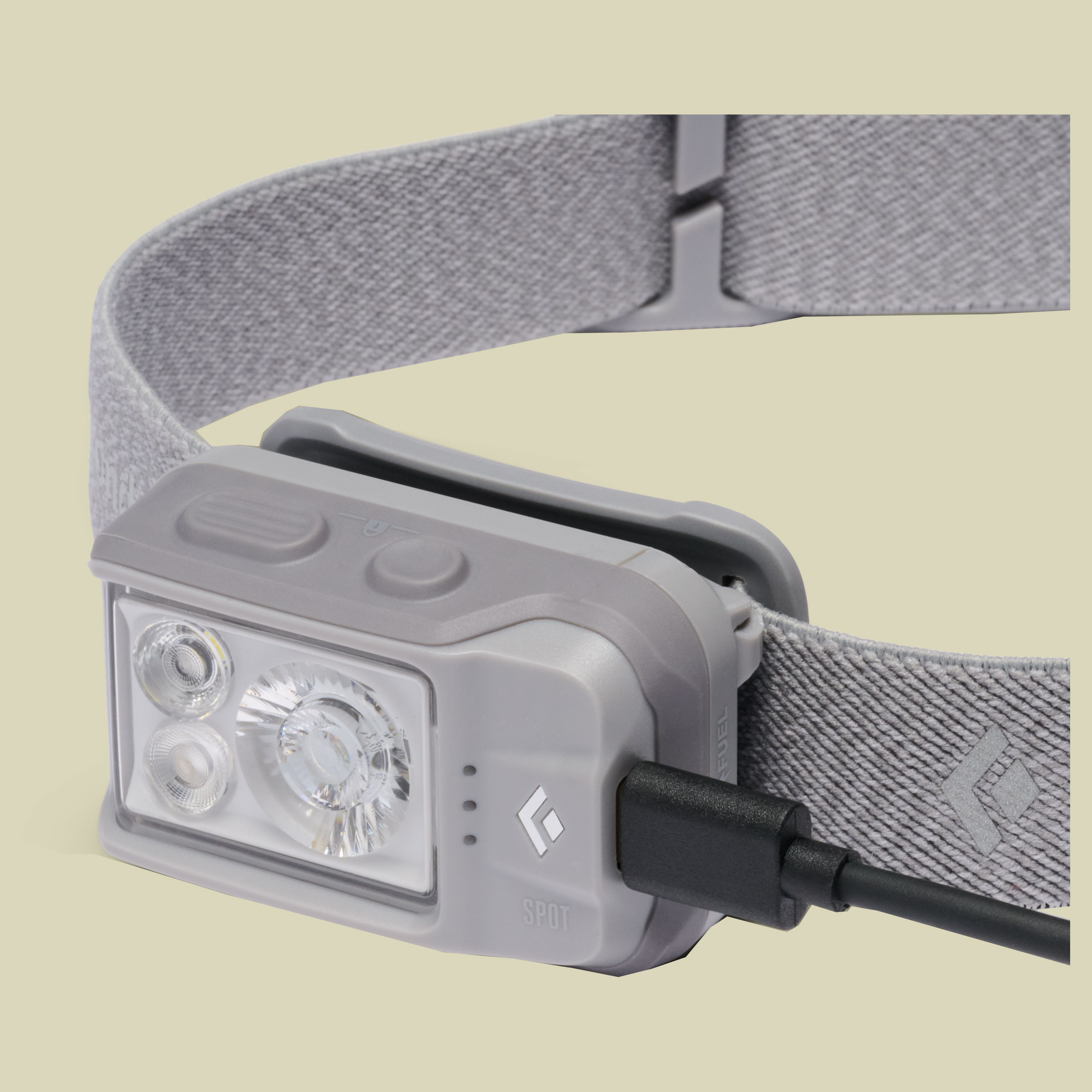 Spot Headlamp one size grau - pewter