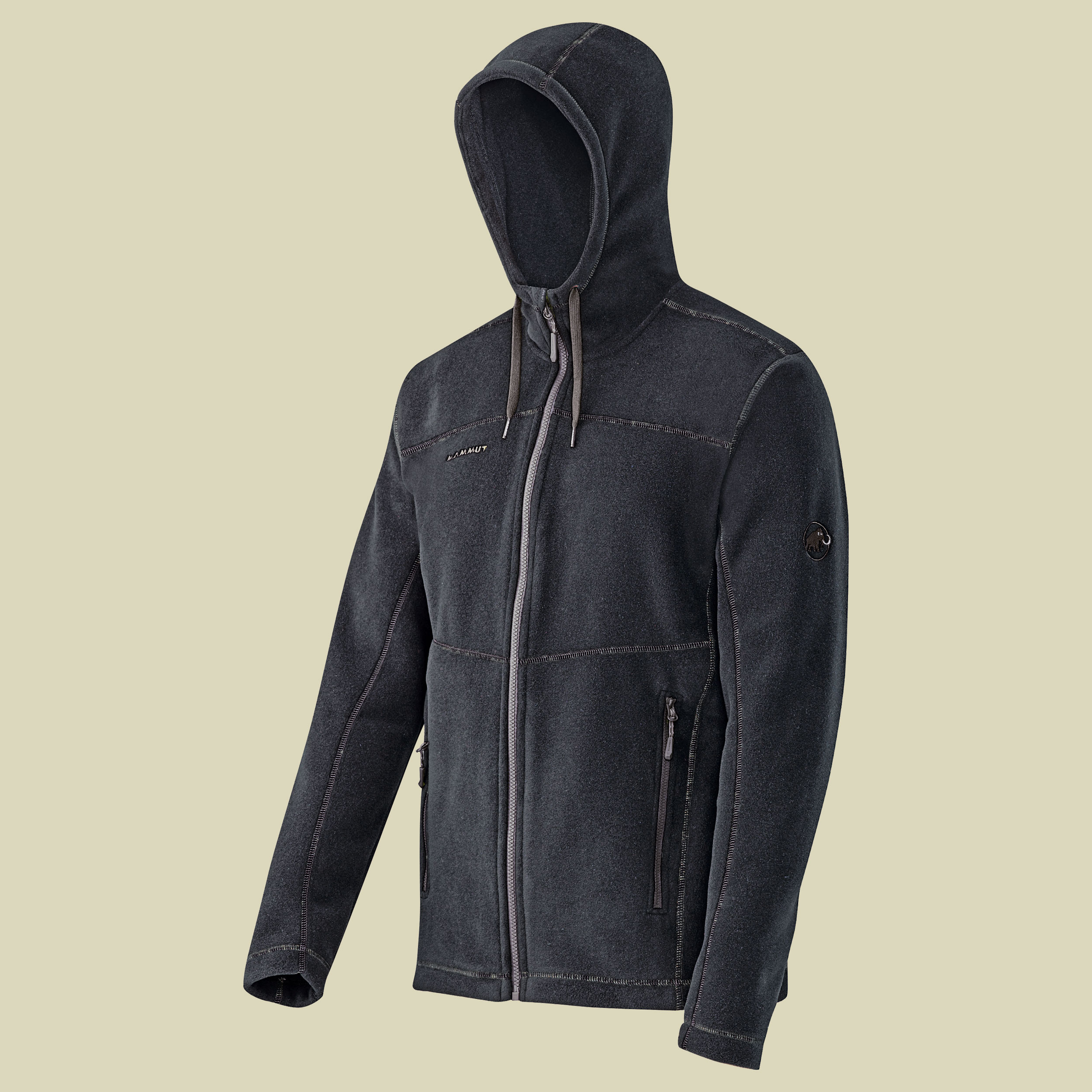 Innominata Hoody melange men Größe M Farbe black melange