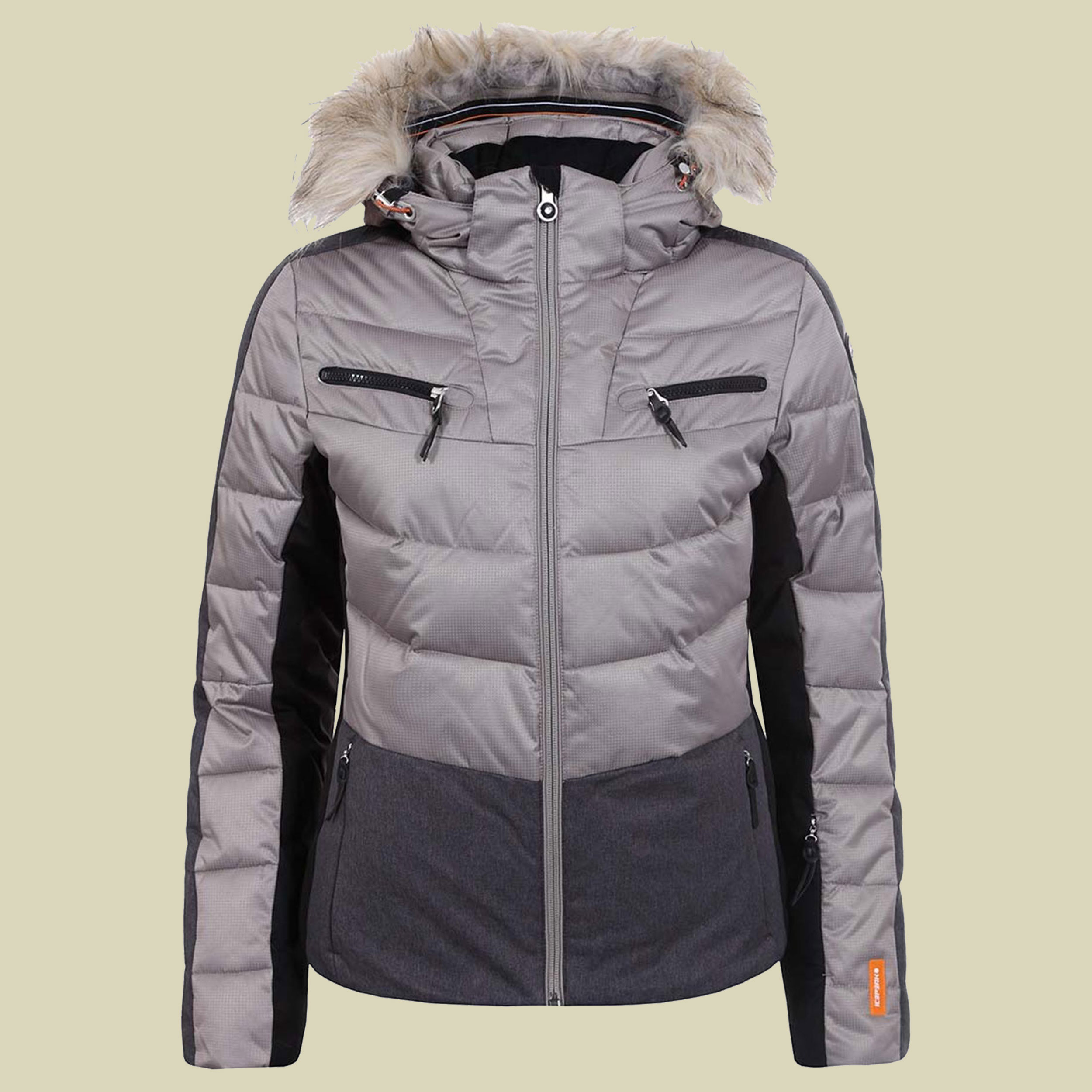 Cathy Wadded Jacket Women 53205 Größe 38 Farbe 080-khaki