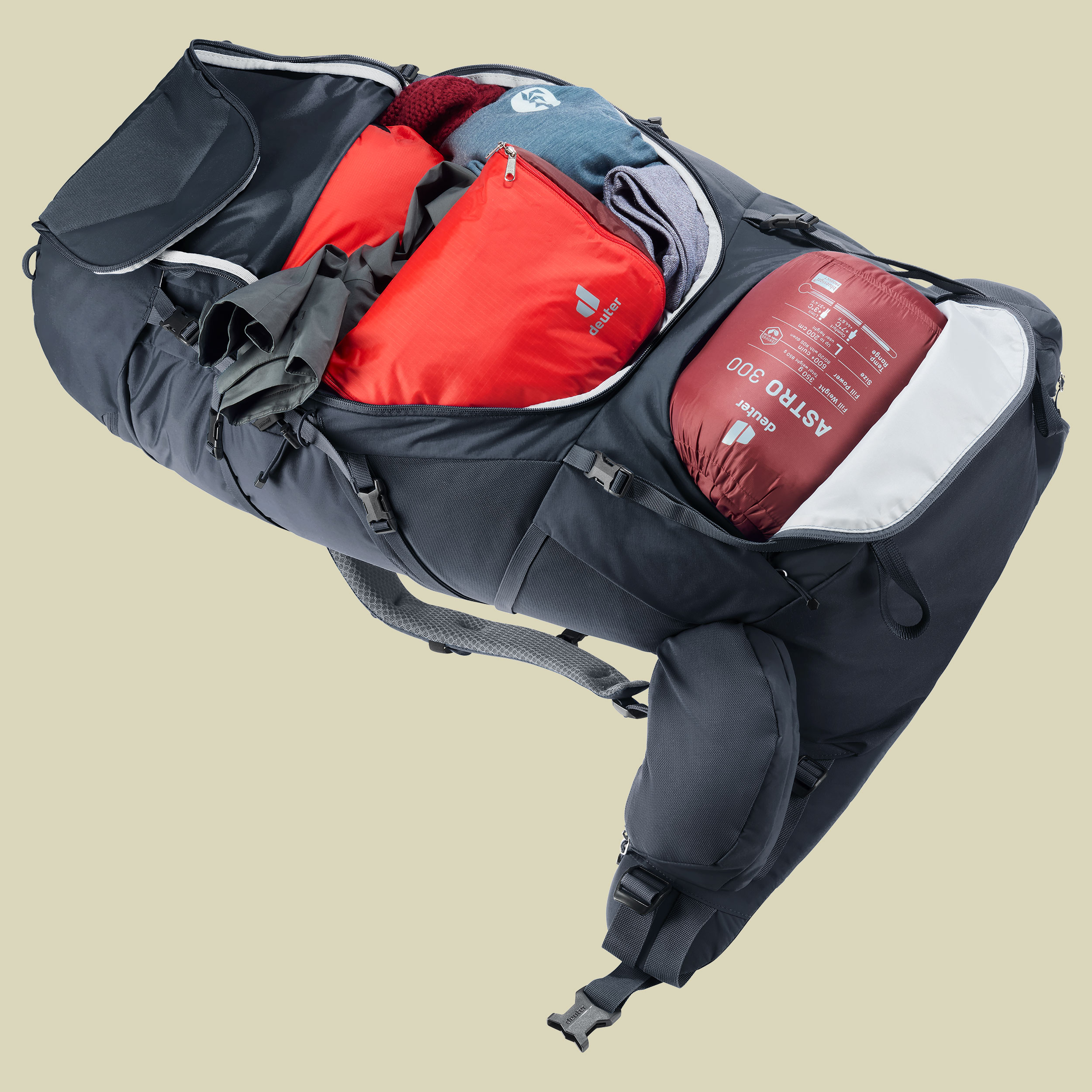 Aircontact Core 70+10 70 + 10 schwarz - black