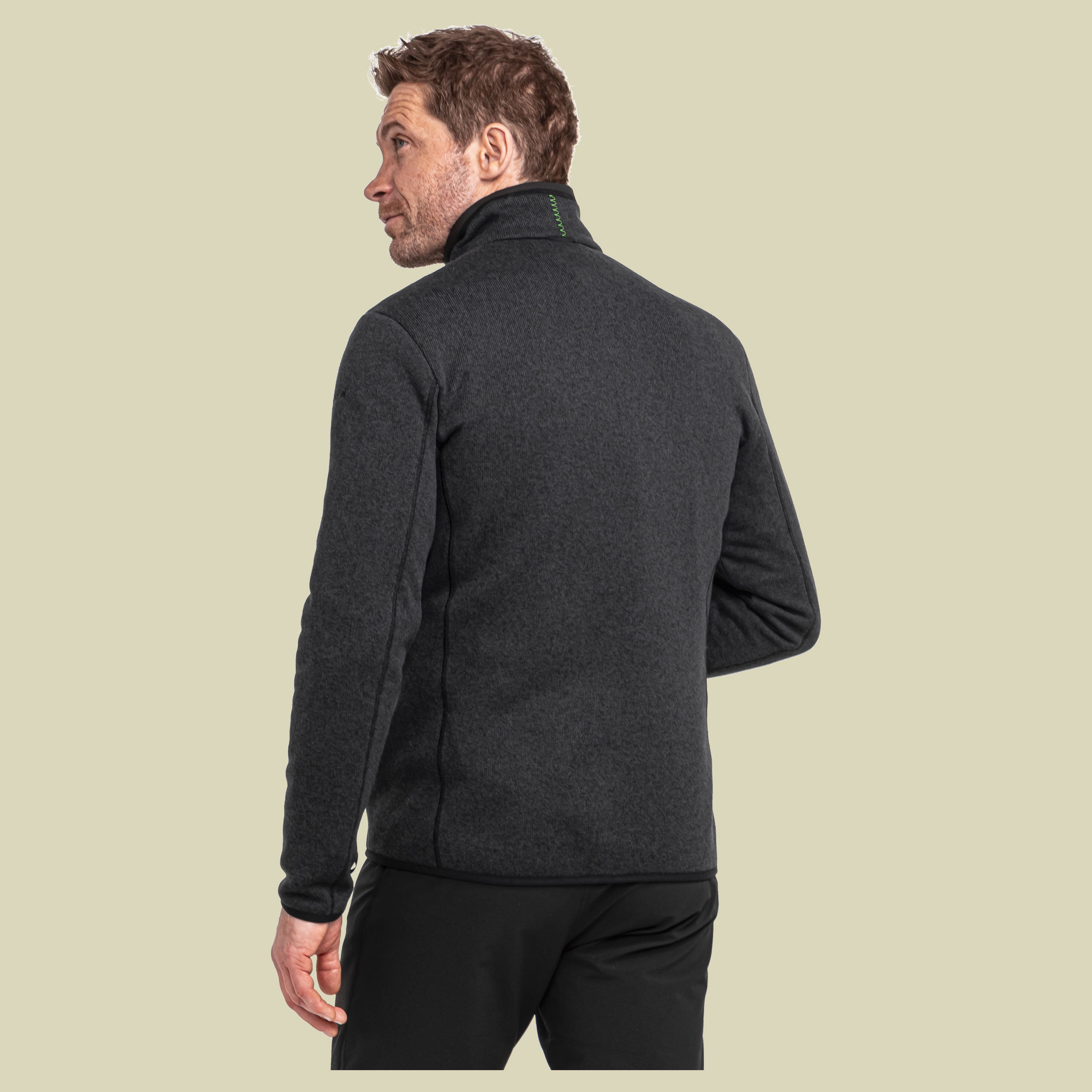 Hiking CIRC Fleece Jk Style Yew Men 58 schwarz - black