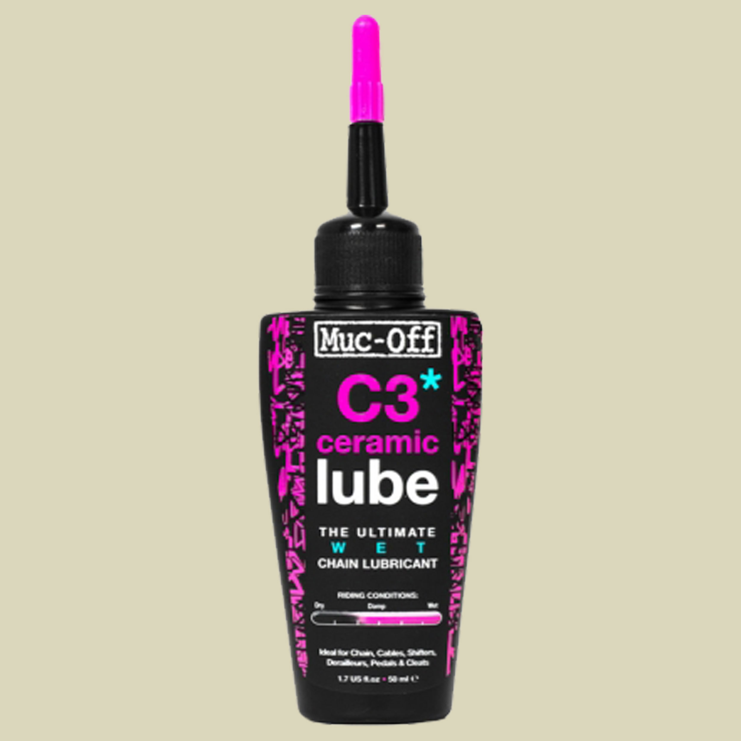 C3 Wet Lube 50ml Kettenschmiermittel Inhalt: 50 ml