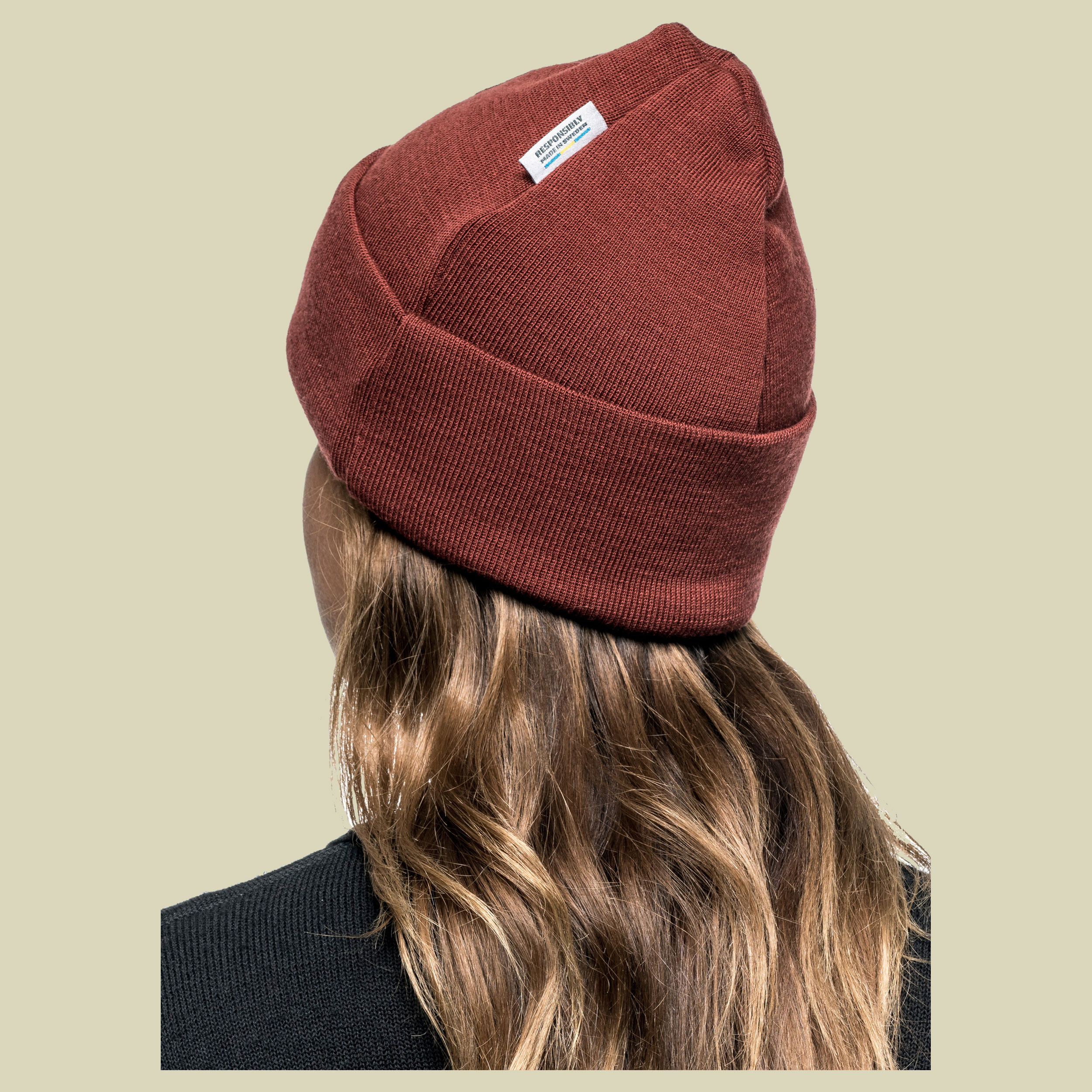 Beanie Classic one size rot - Farbe rust red