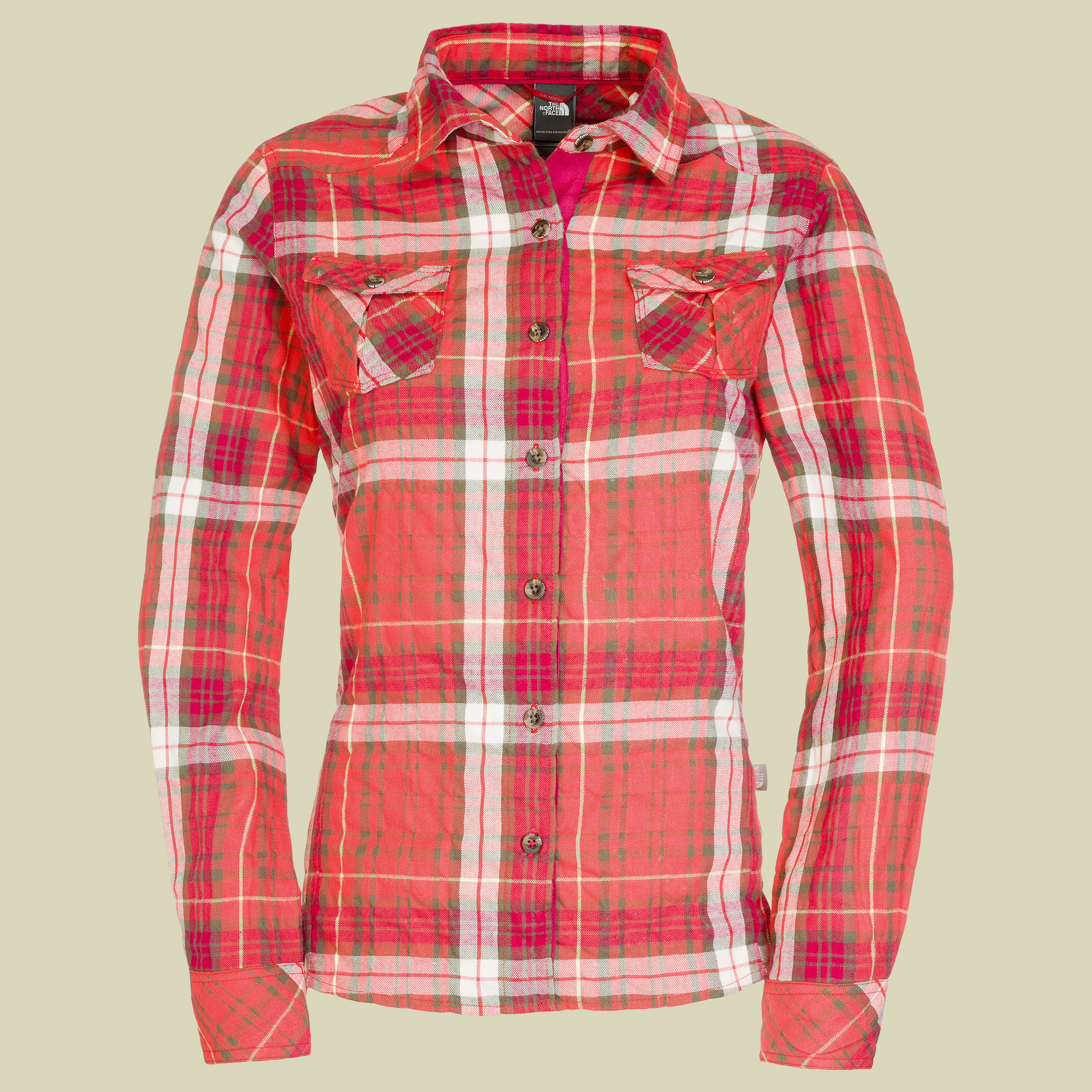 Rahue Falls L/S Shirt Women Größe S Farbe fanfare green plaid