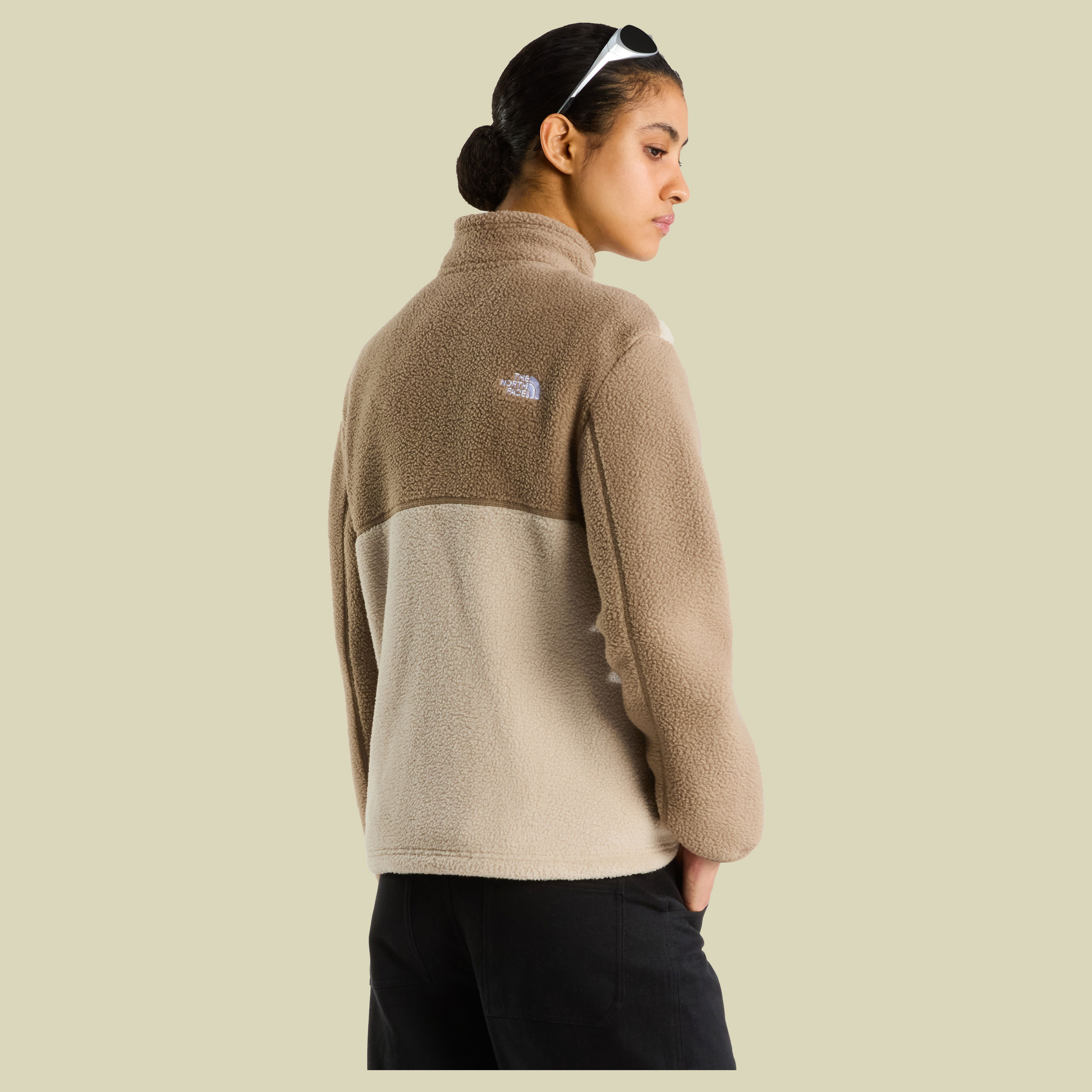 Yumiori Full Zip Women XS braun - timeless taupe/garnet