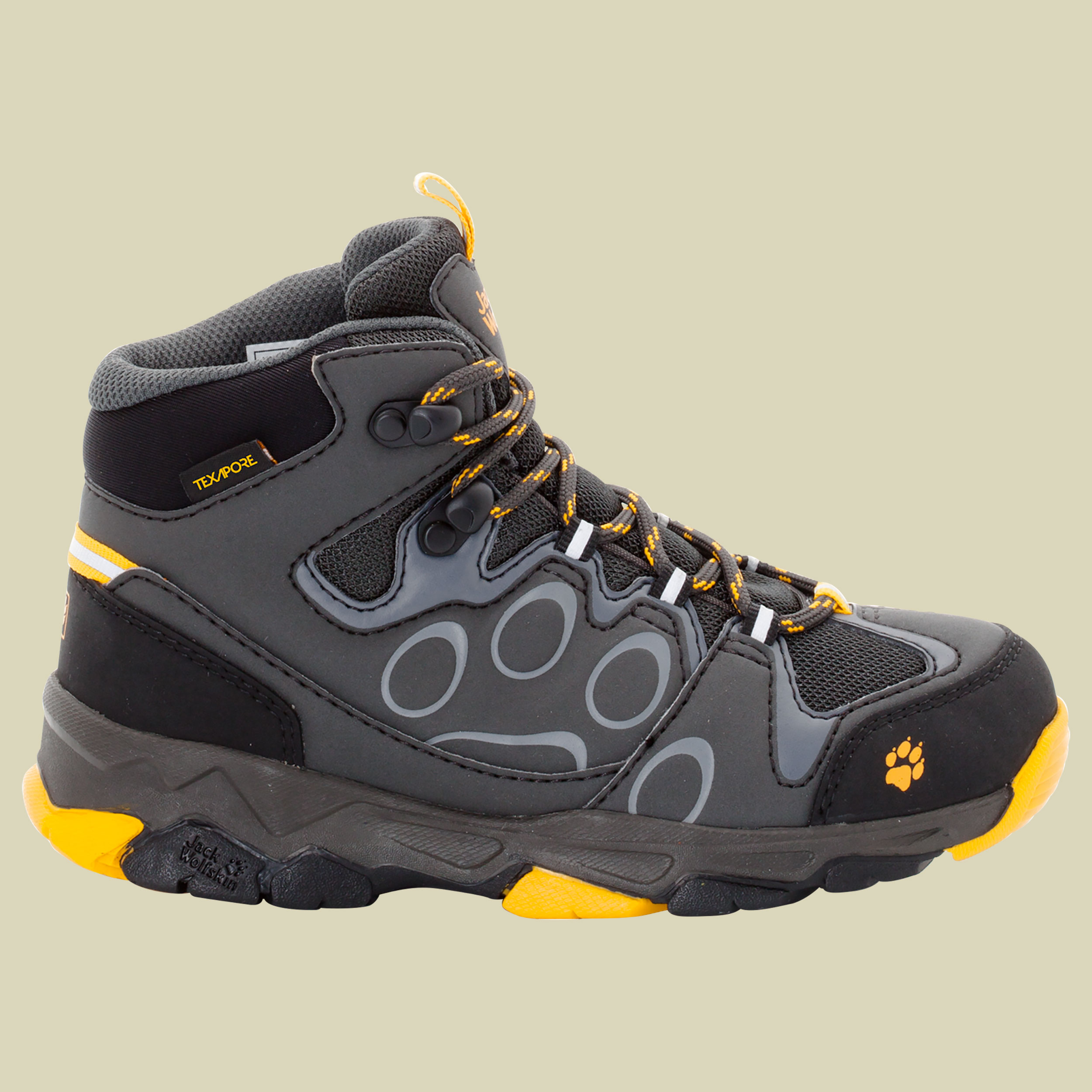 MTN Attack 2 Texapore Mid Kids Größe 26 Farbe burly yellow