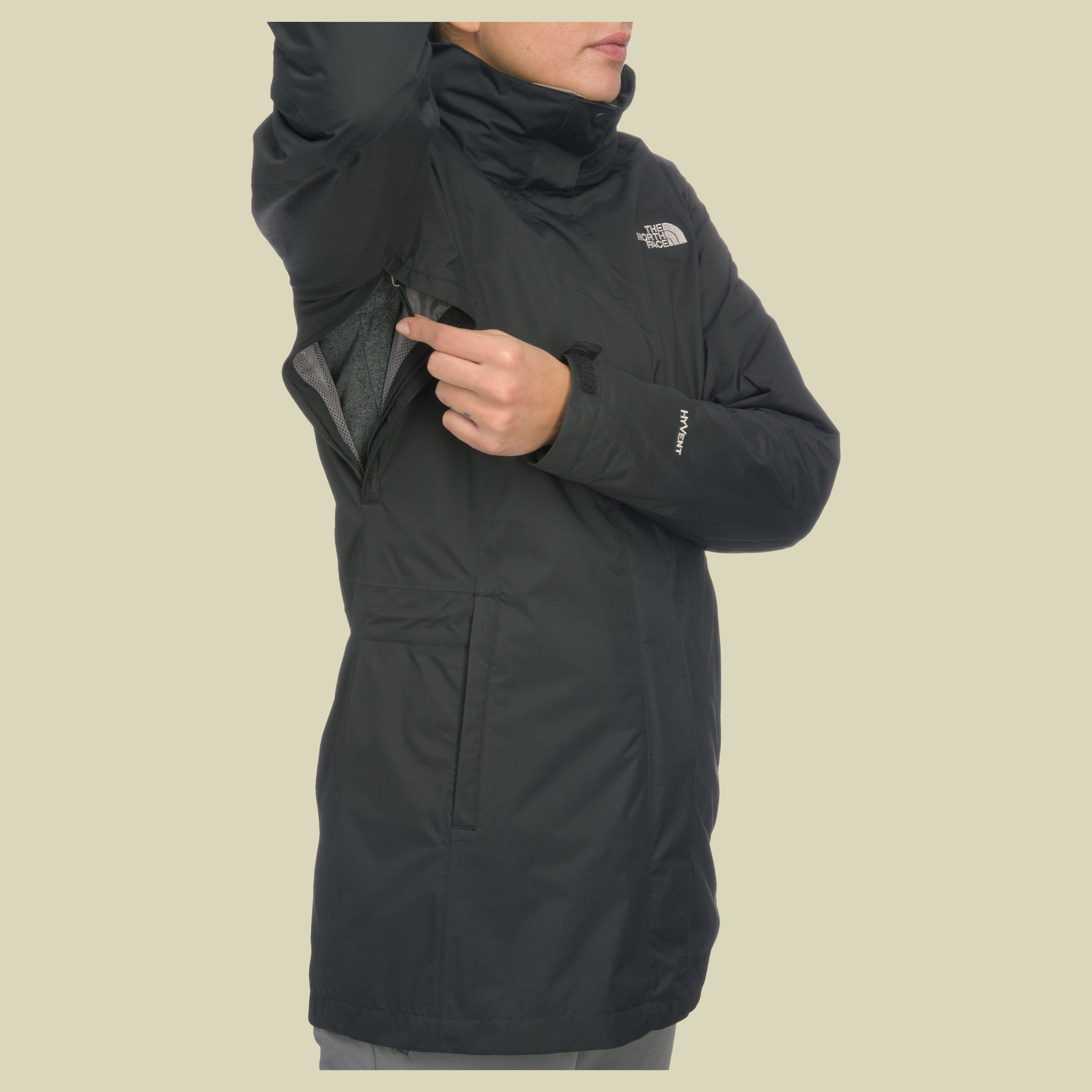 Triton Triclimate Jacket Women Größe S Farbe black