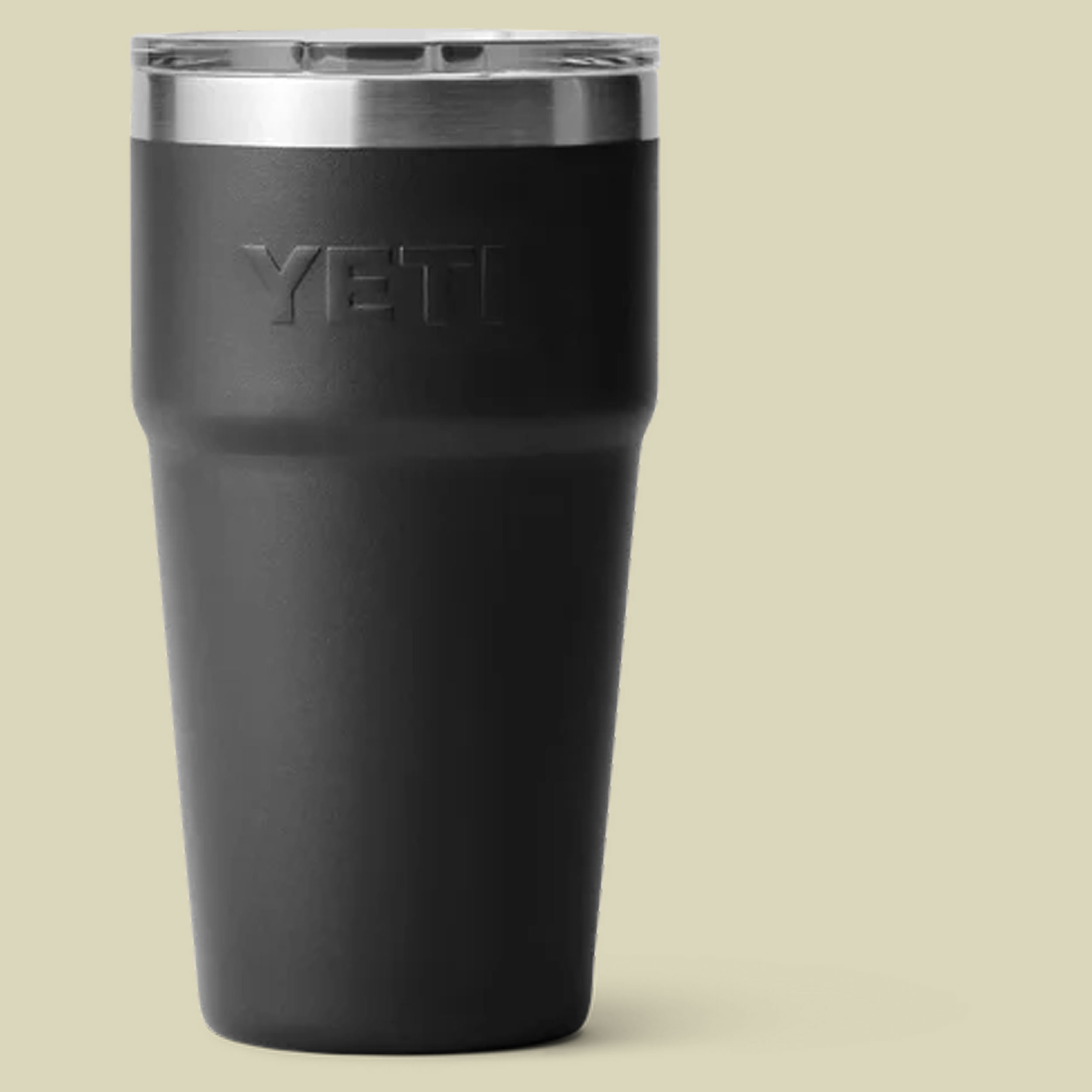 Single 20 oz stackable Cup 591 ml schwarz - black