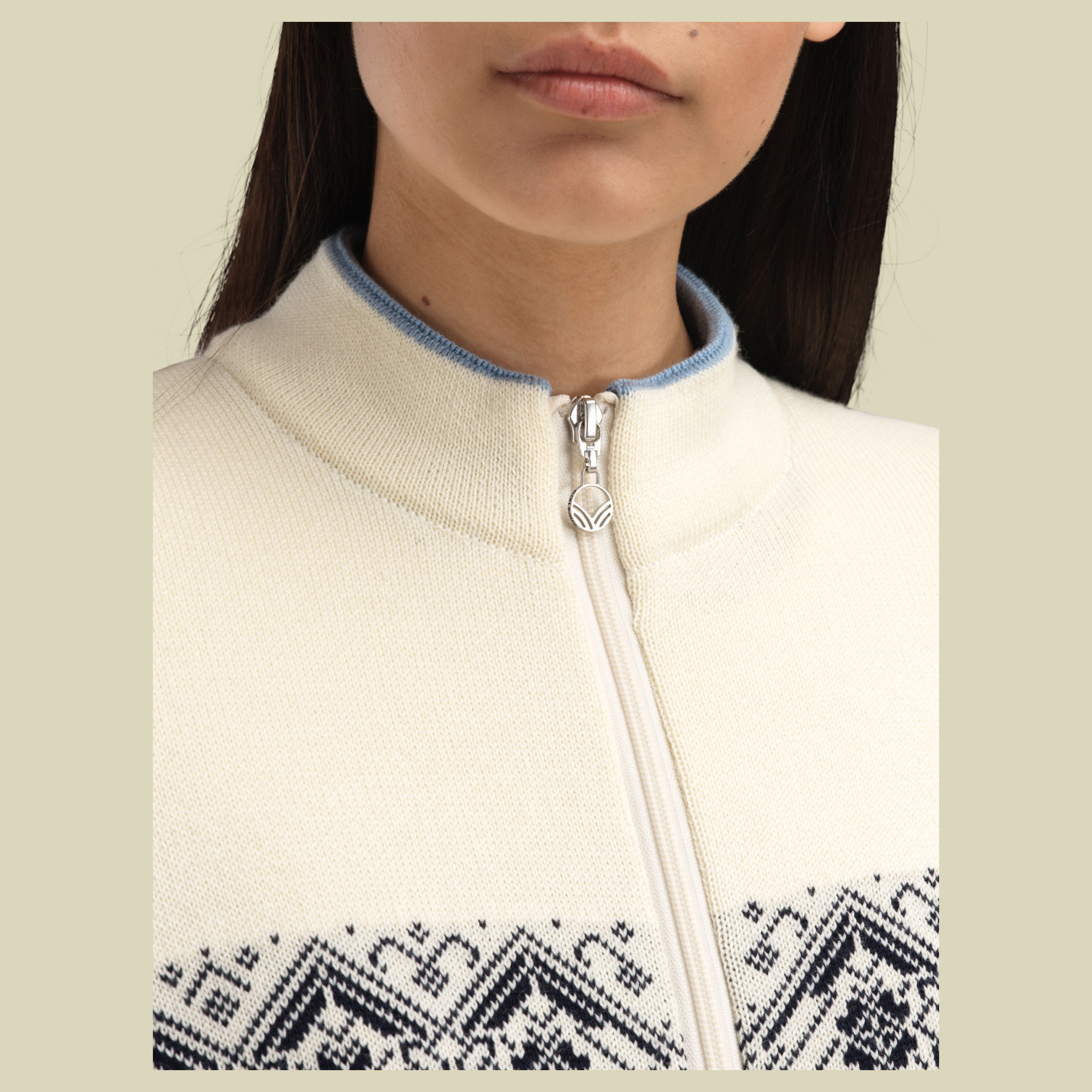 Mortiz Fem. Jacket Women XL mehrfarbig1 - steel offwhite navy