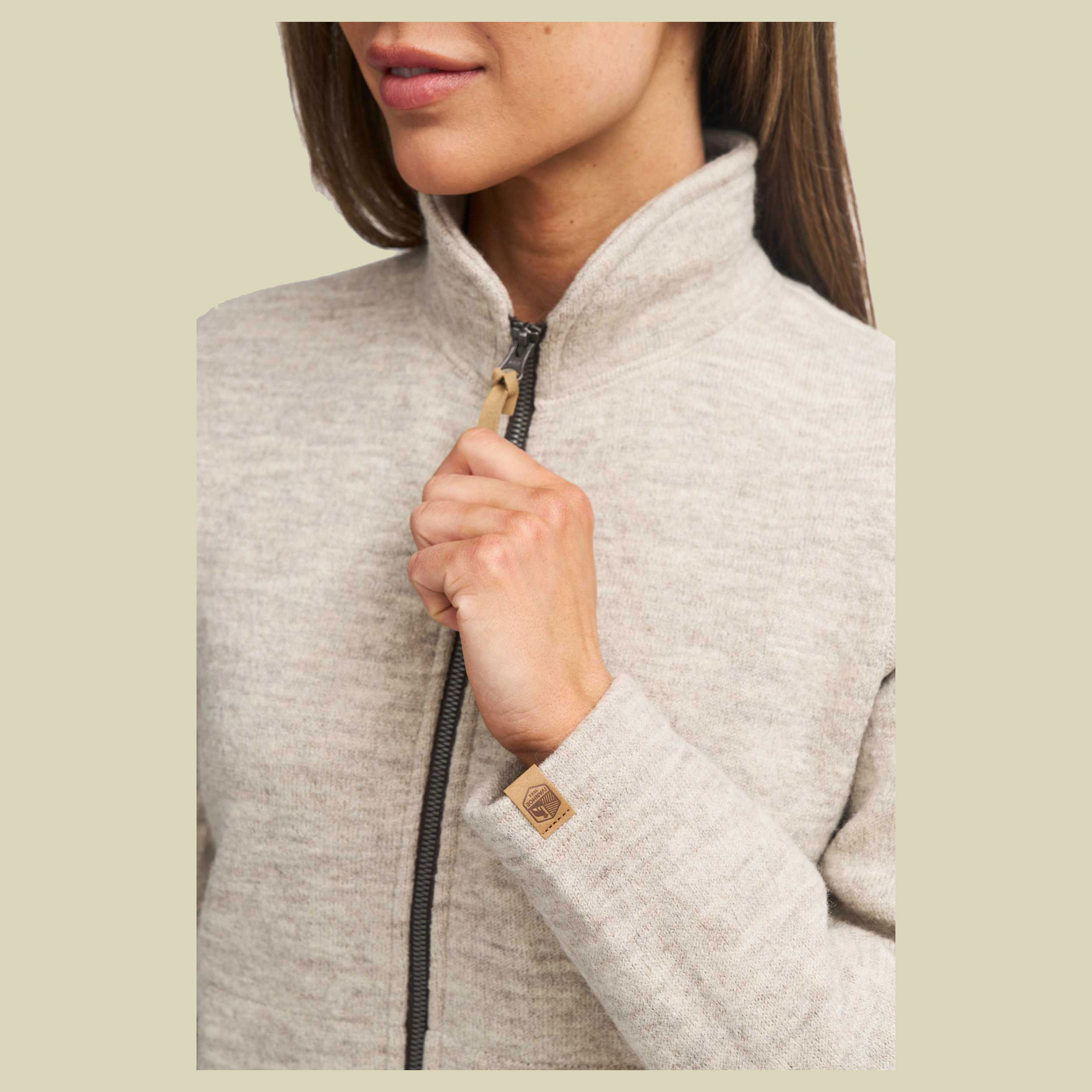 NLS Twig Full Zip Women 44 beige - birch