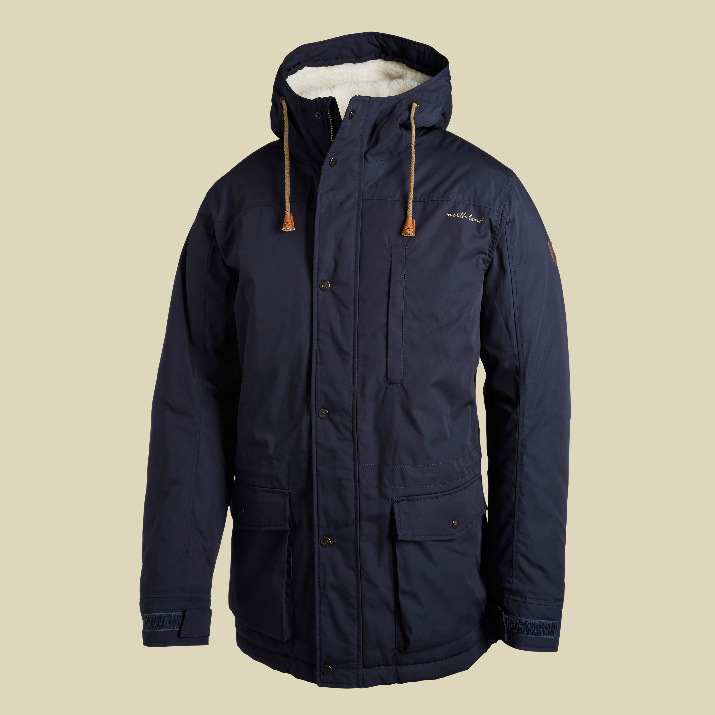 Herren Parka Größe M Farbe navy