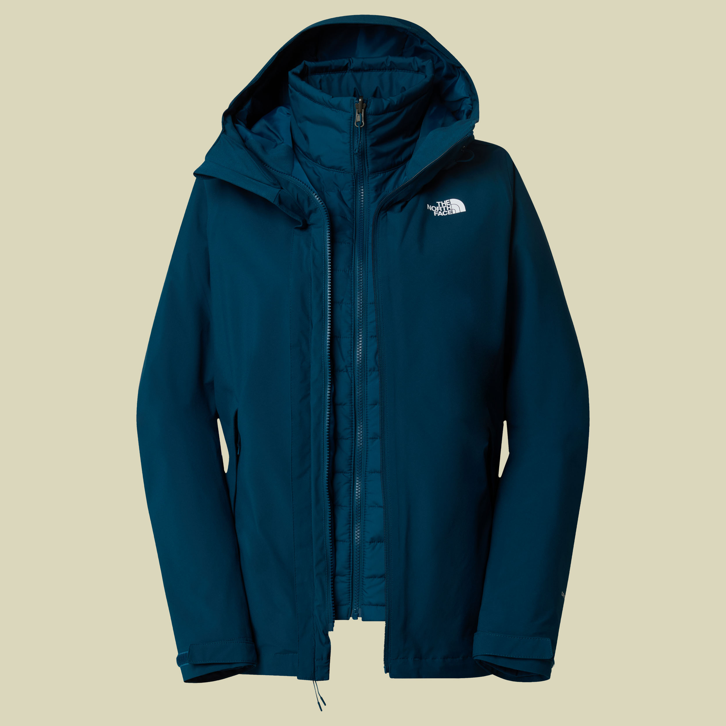 Carto Triclimate Jacket Women blau S - midnight petrol