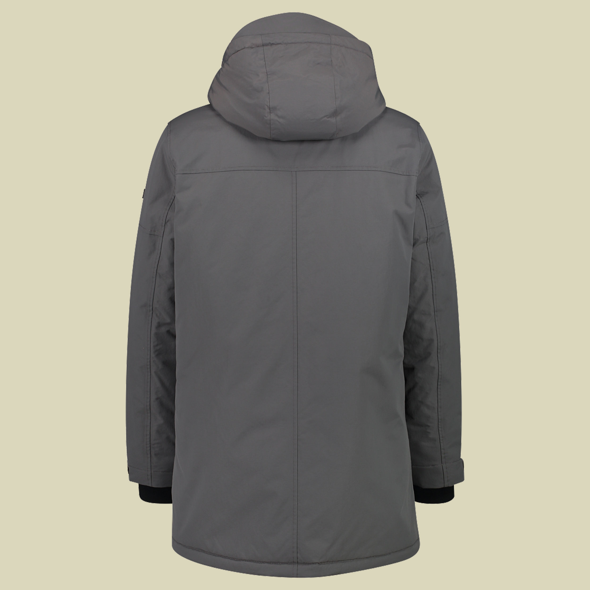 Man  Parka Fix Hood 56 grau - Farbe dust