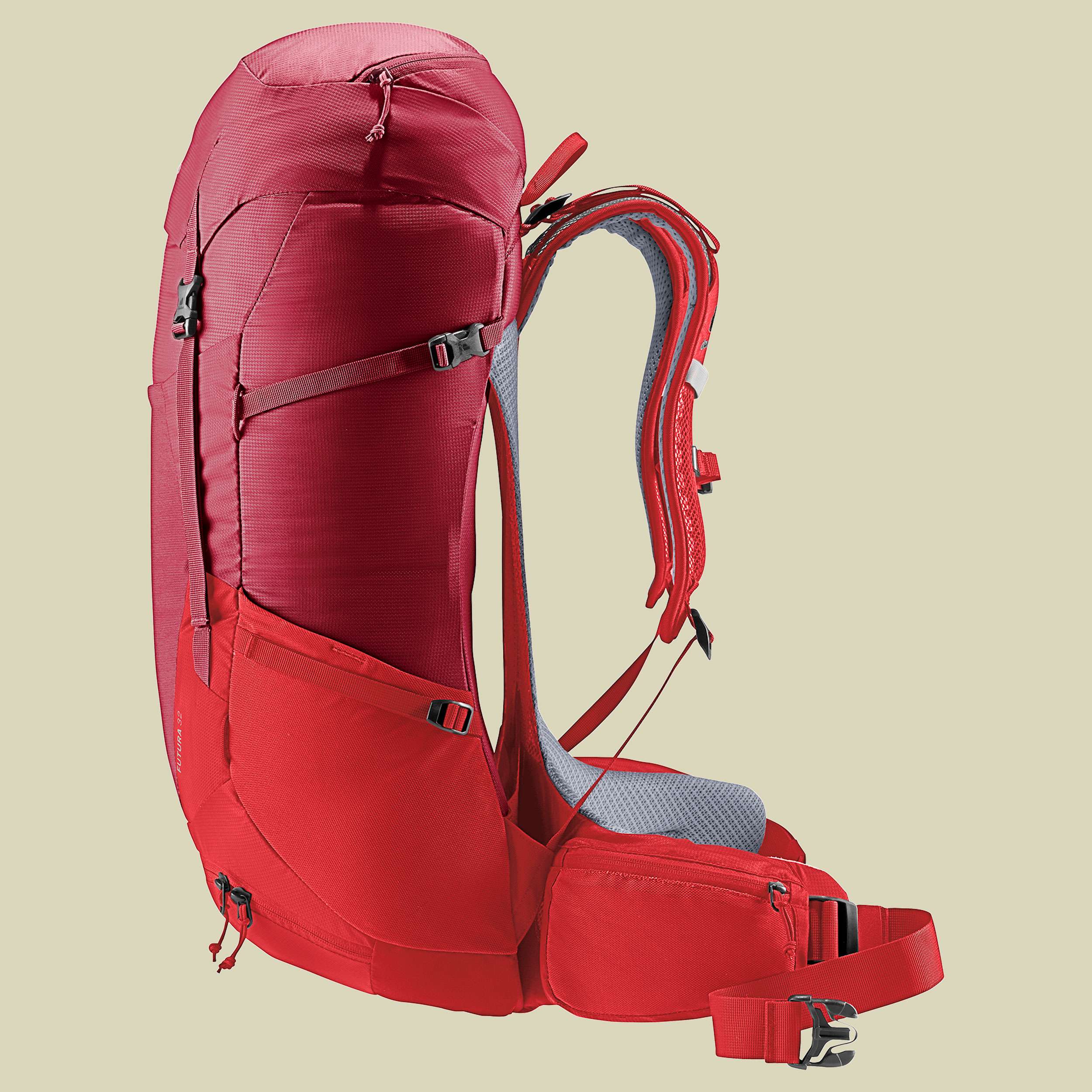Futura 32 rot 32 - Farbe masala-cherry