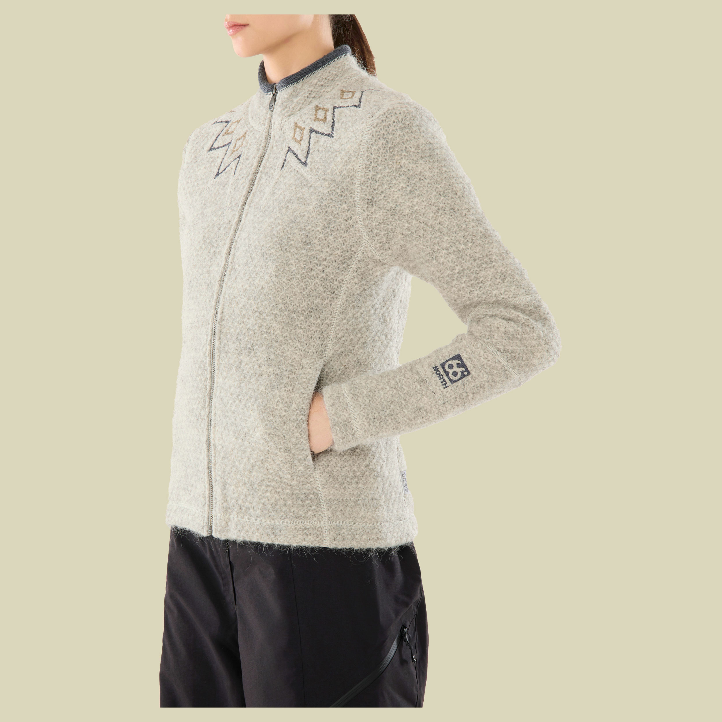 Kaldi Women´s Gore Infinium Jacket S grau - snow cloud