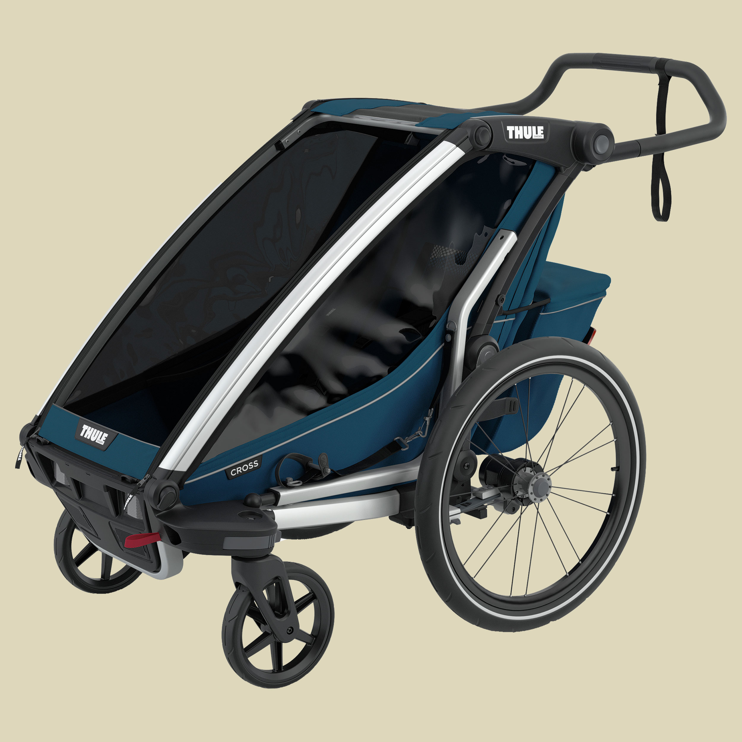 Thule Chariot CX 1 Kindertransporter naturzeit