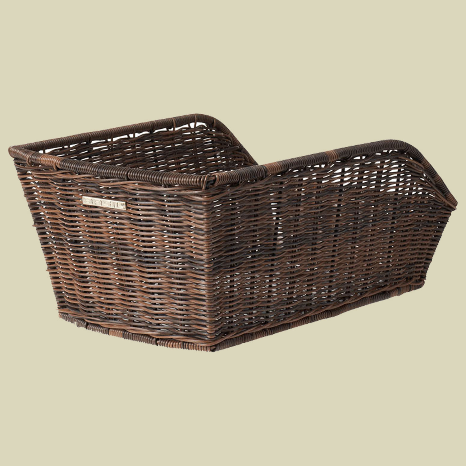 Basil Cento Rattan Look Fahrradkorb Farbe:nature brown