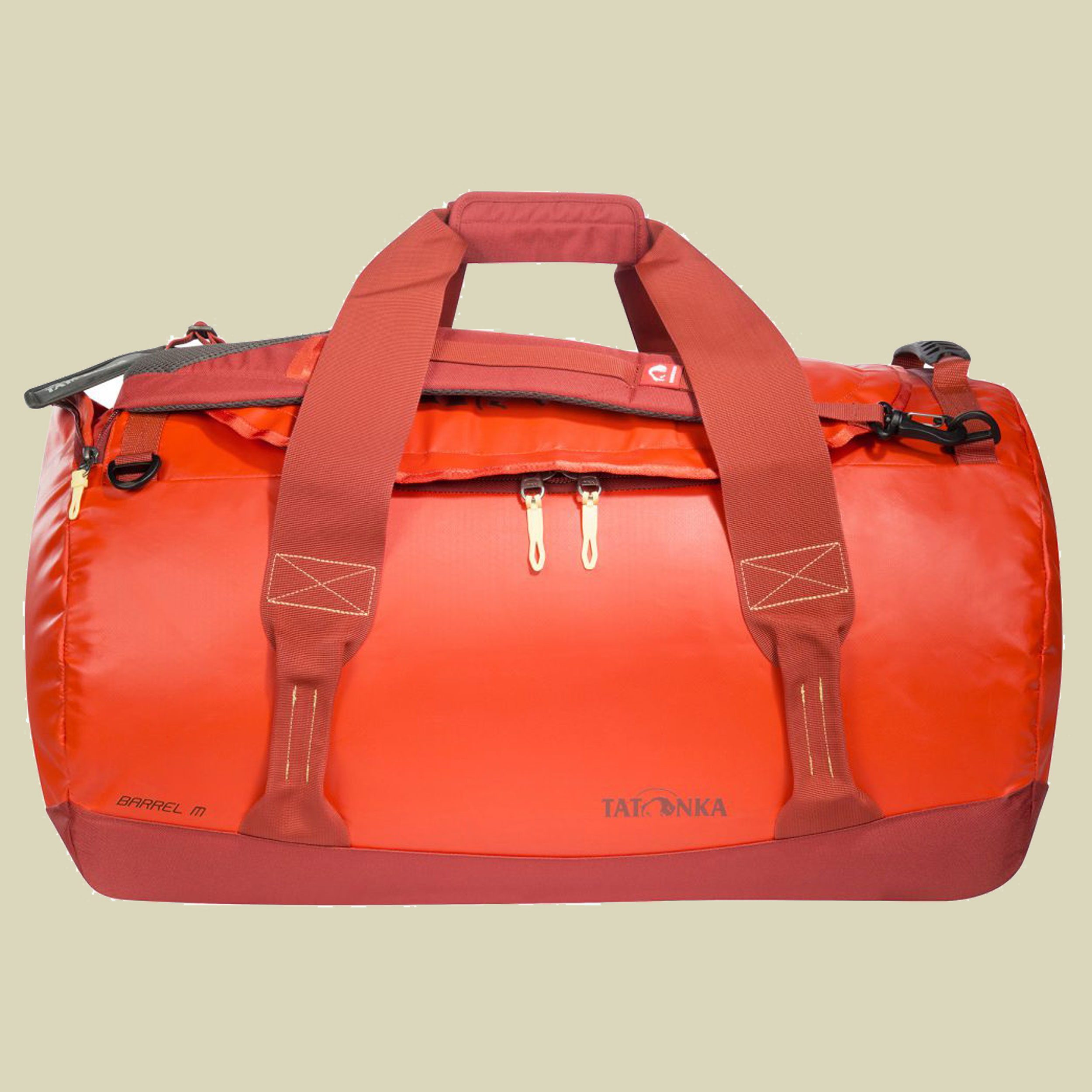 Barrel Duffel M Volumen 65 Farbe red orange