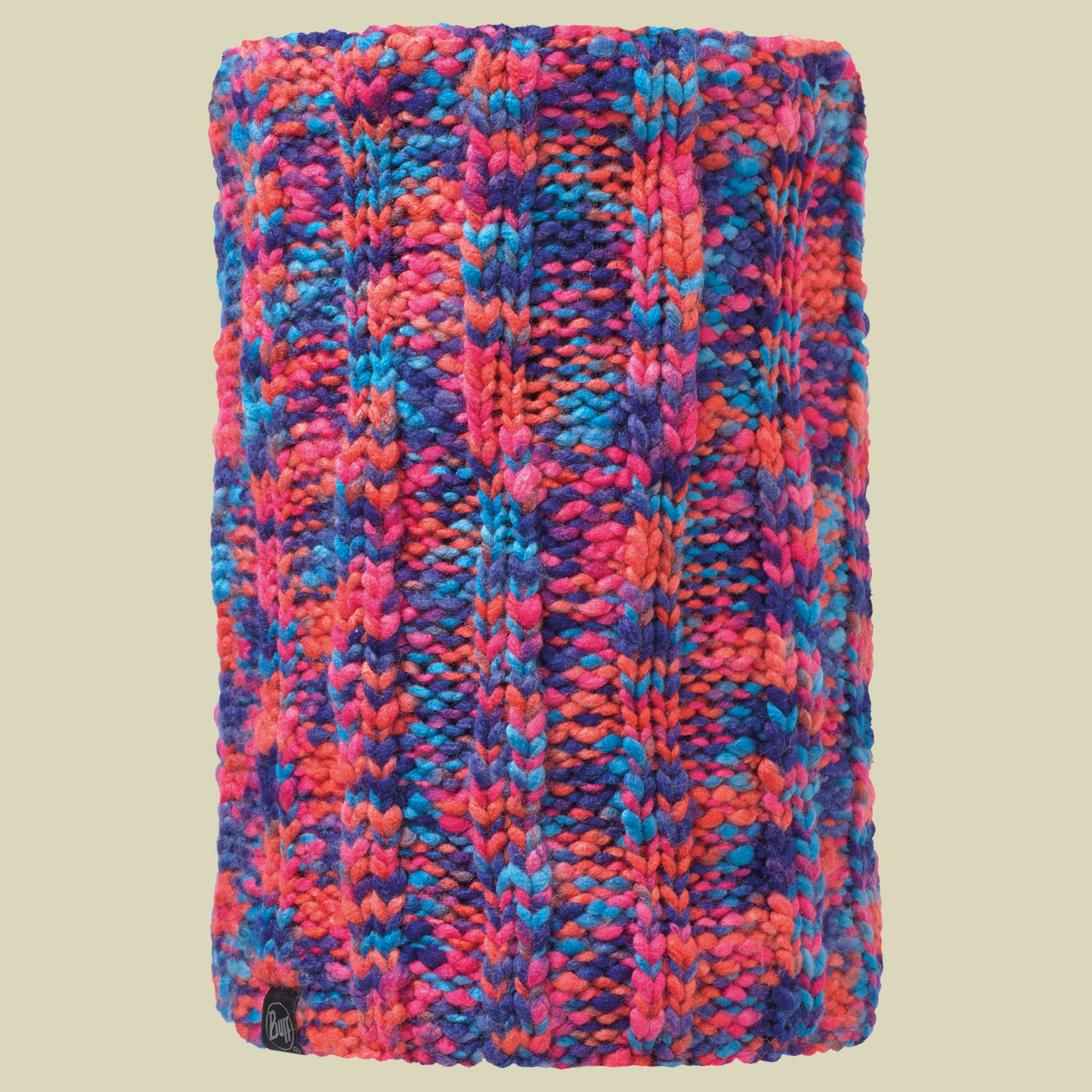 Knitted & Polar Fleece Neckwarmer Livy Größe one size Farbe orange