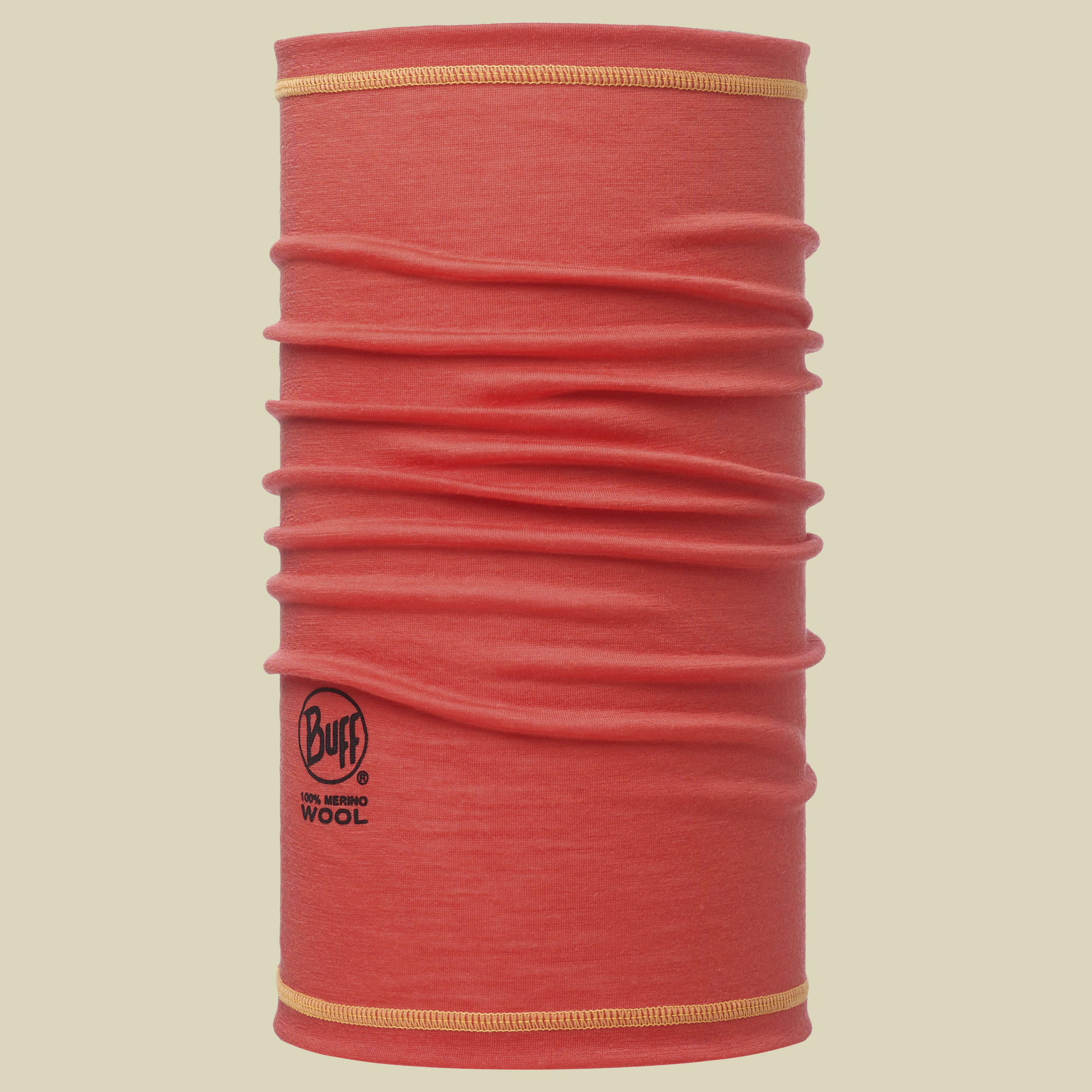 3/4 Merino Wool Größe one size Farbe solid coral