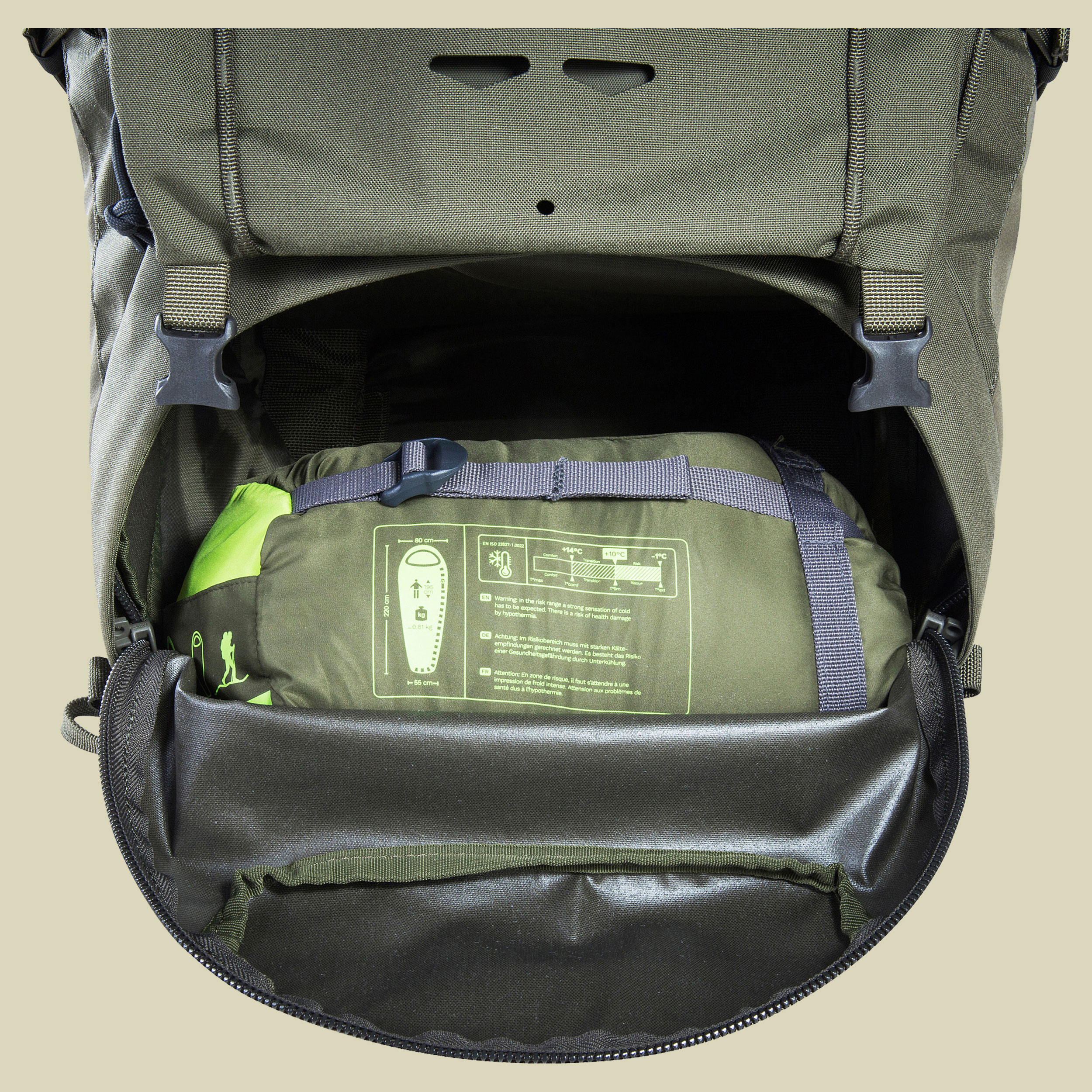 Yukon 60+10 Women BC stone grey olive