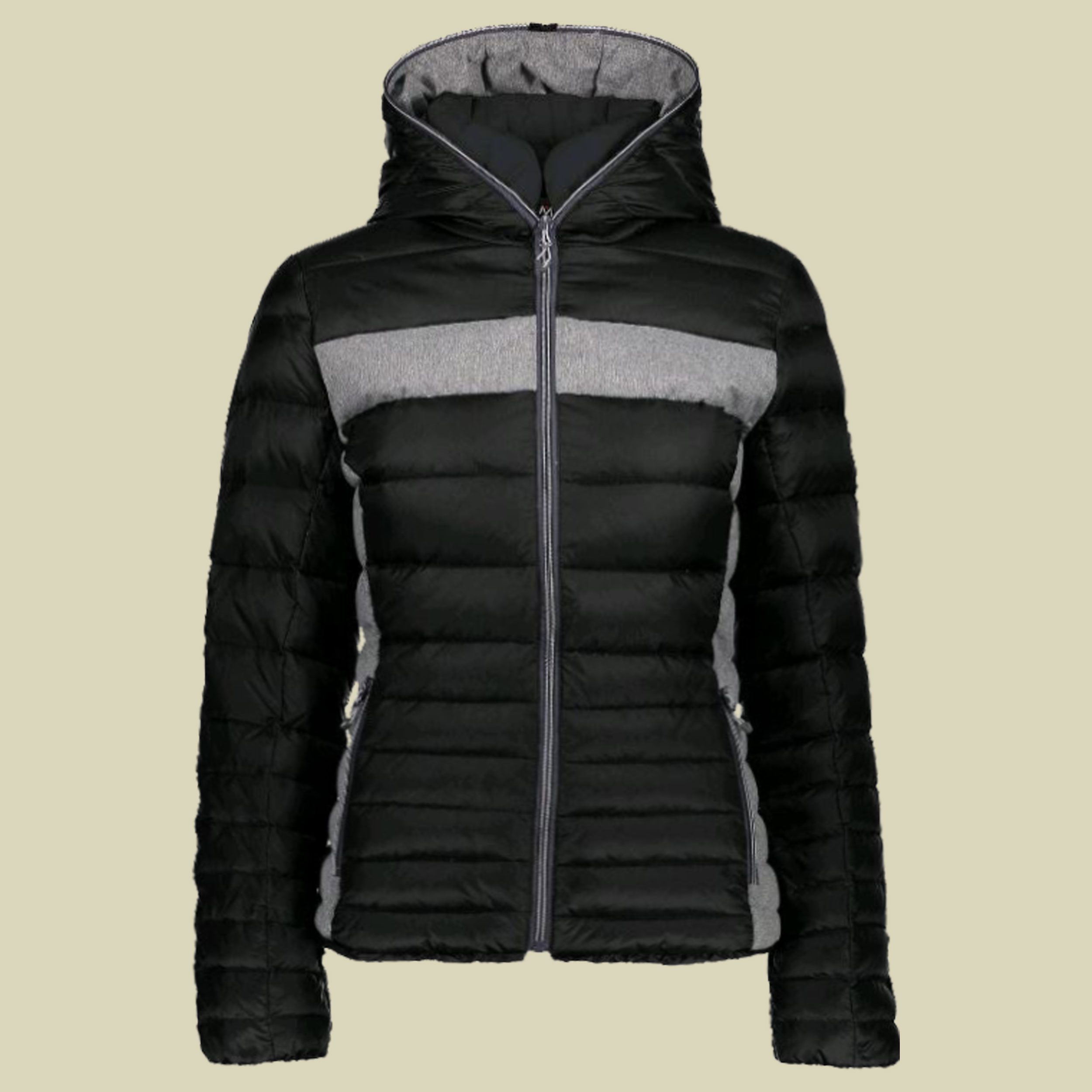Woman Fix Hood Jacket 3K36176 Größe 44 Farbe U901 nero-antracite