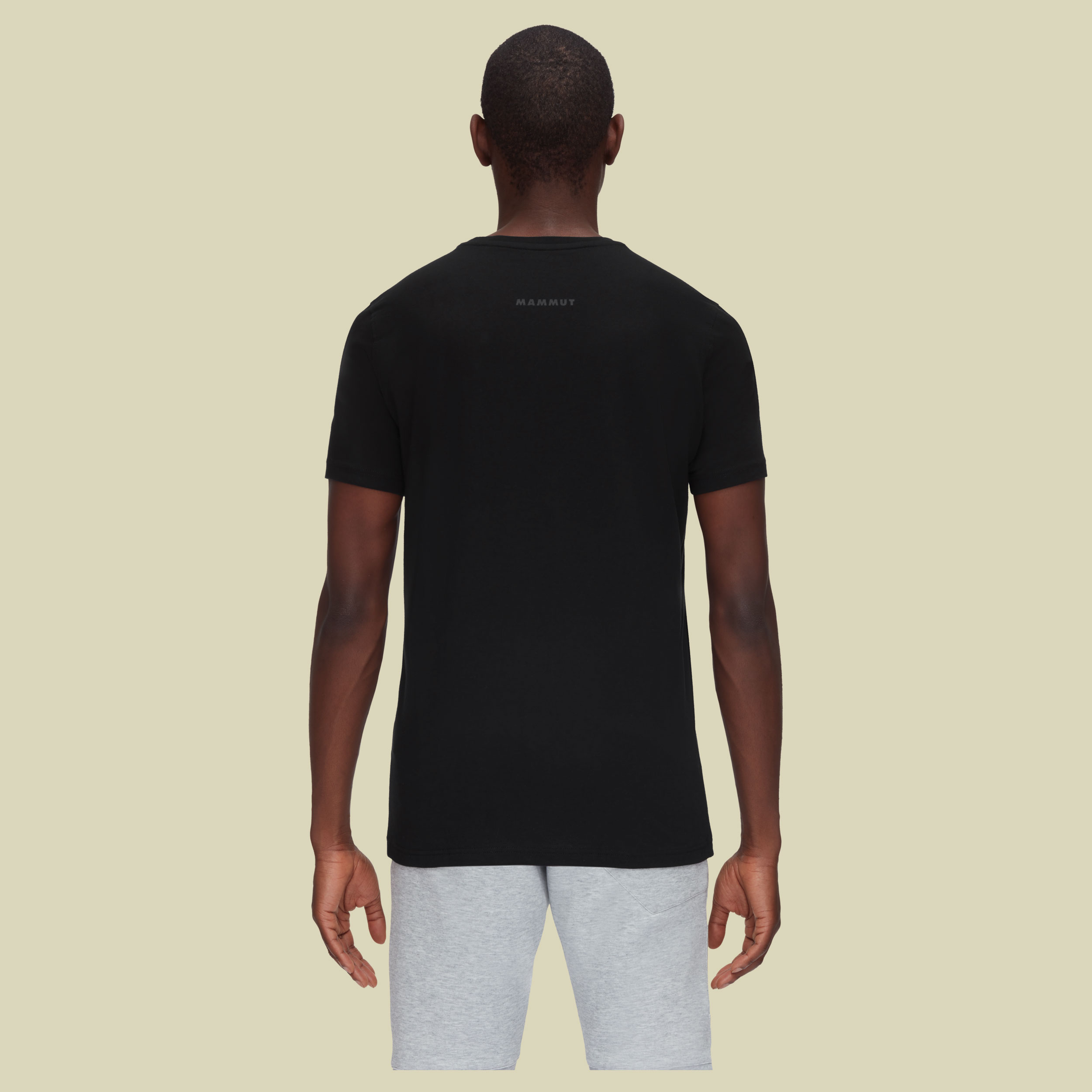 Classic T-Shirt Men mit Logo-Print Größe XL Farbe black-spicy