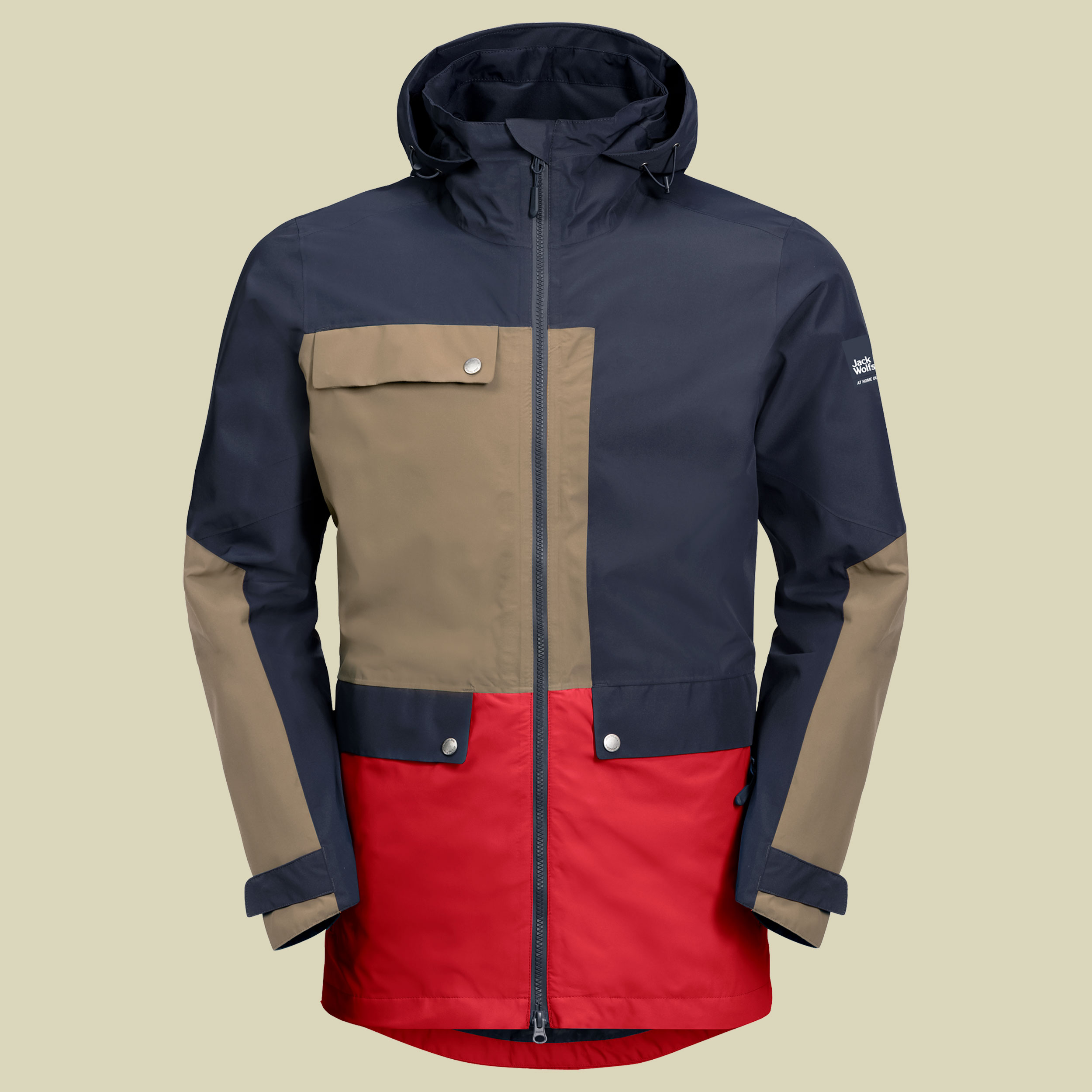 365 Influencer Jacket Men Größe L Farbe night blue peak red