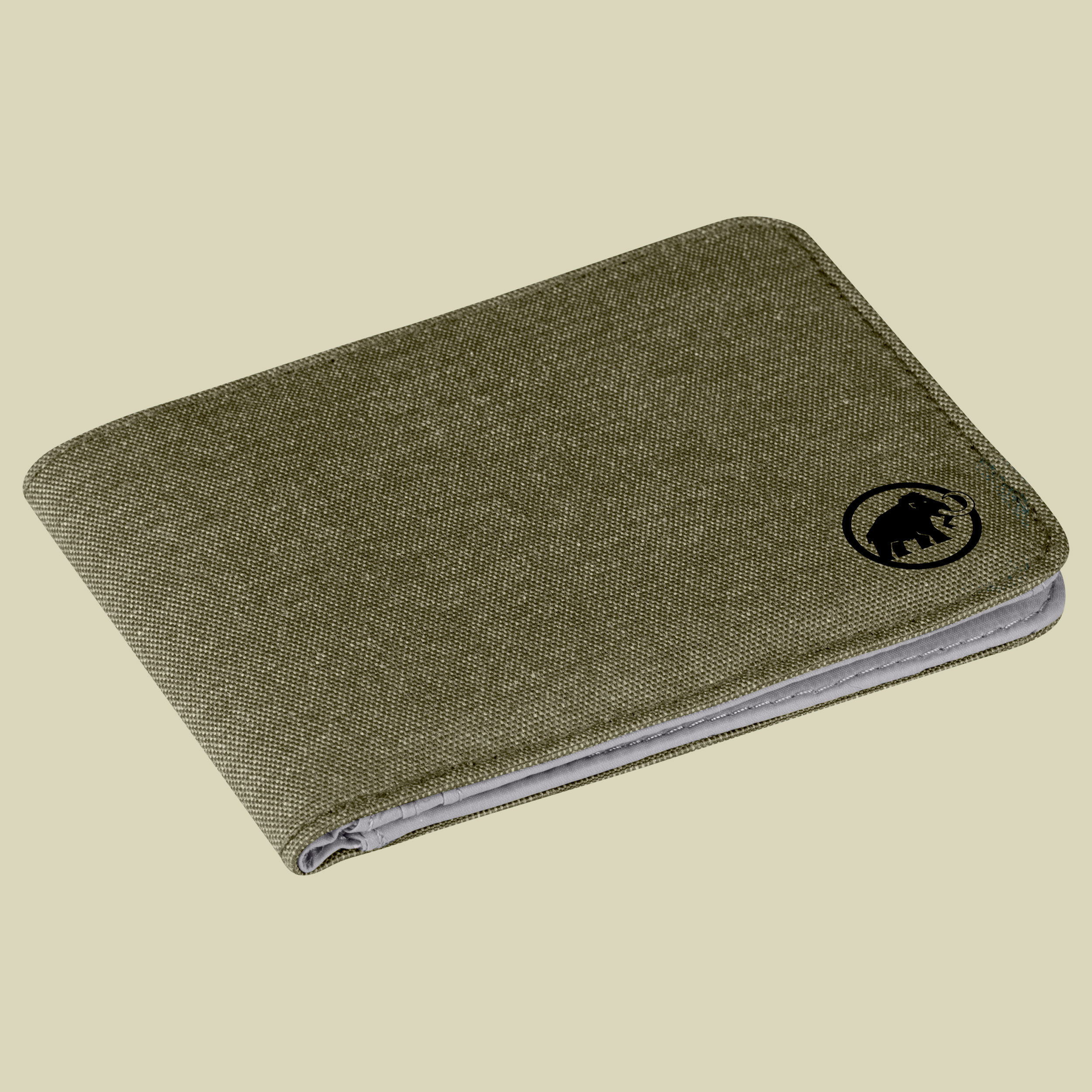 Flap Wallet Melange Maße: 12 x 9 x 1 cm Farbe olive