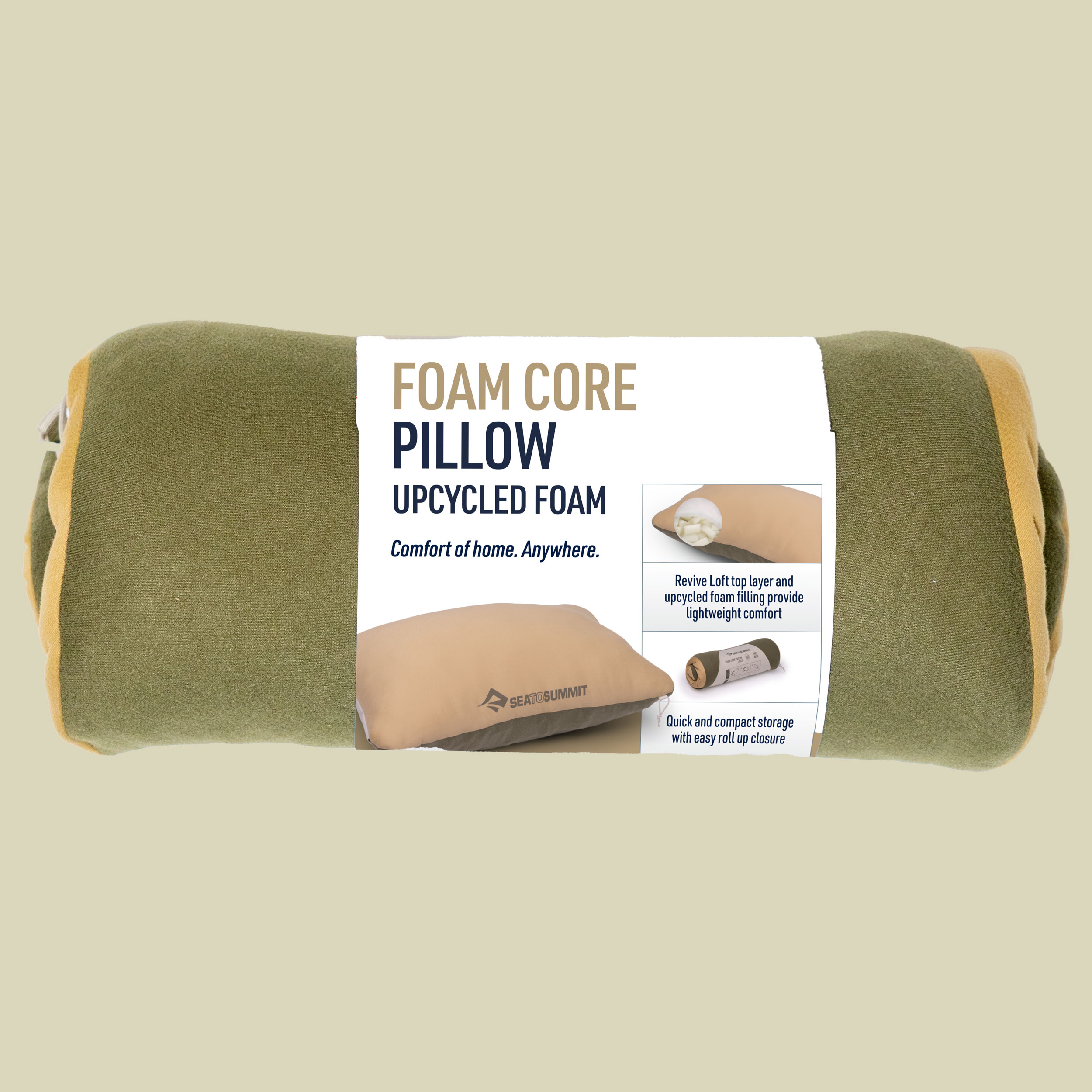 Foam Core Pillow x-large braun - Farbe starfish