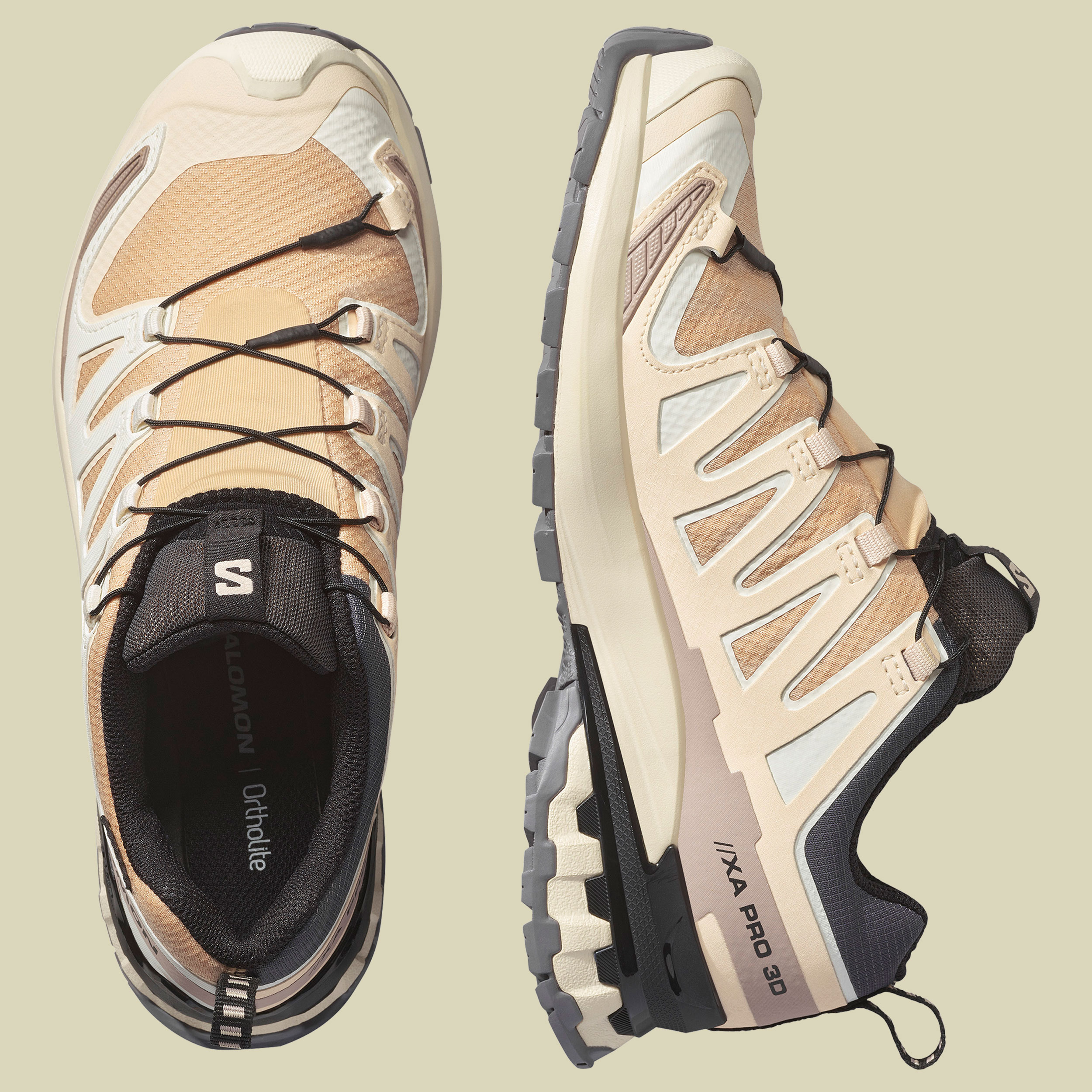 XA PRO 3D V9 GTX Women beige UK 6,5 - hazelnut/tender peach/black