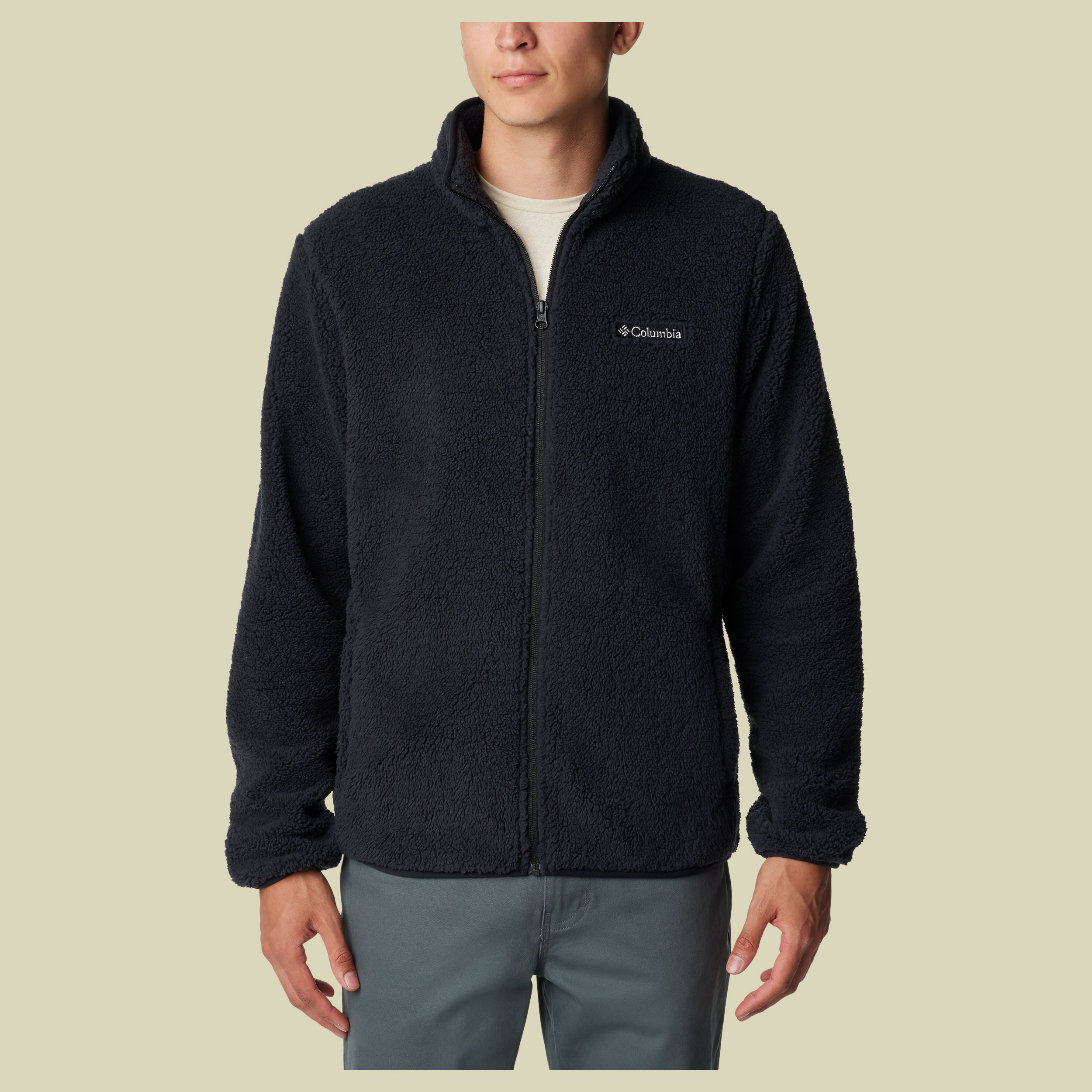 Rugged Ridge III Sherpa Full Zip Men Größe S Farbe black