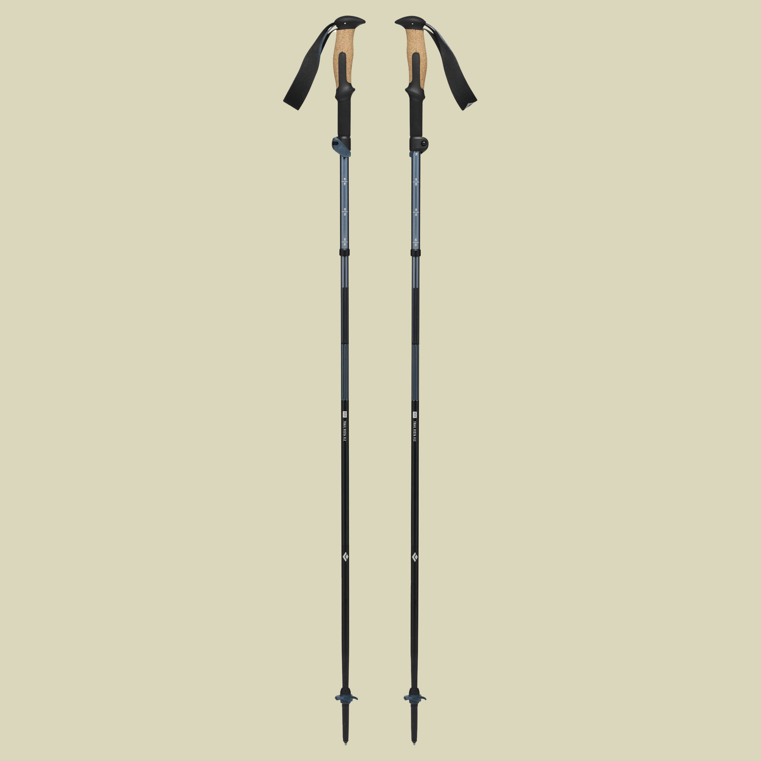 Trail Vista FLZ Trekking Poles 125 cm blau - midnight blue