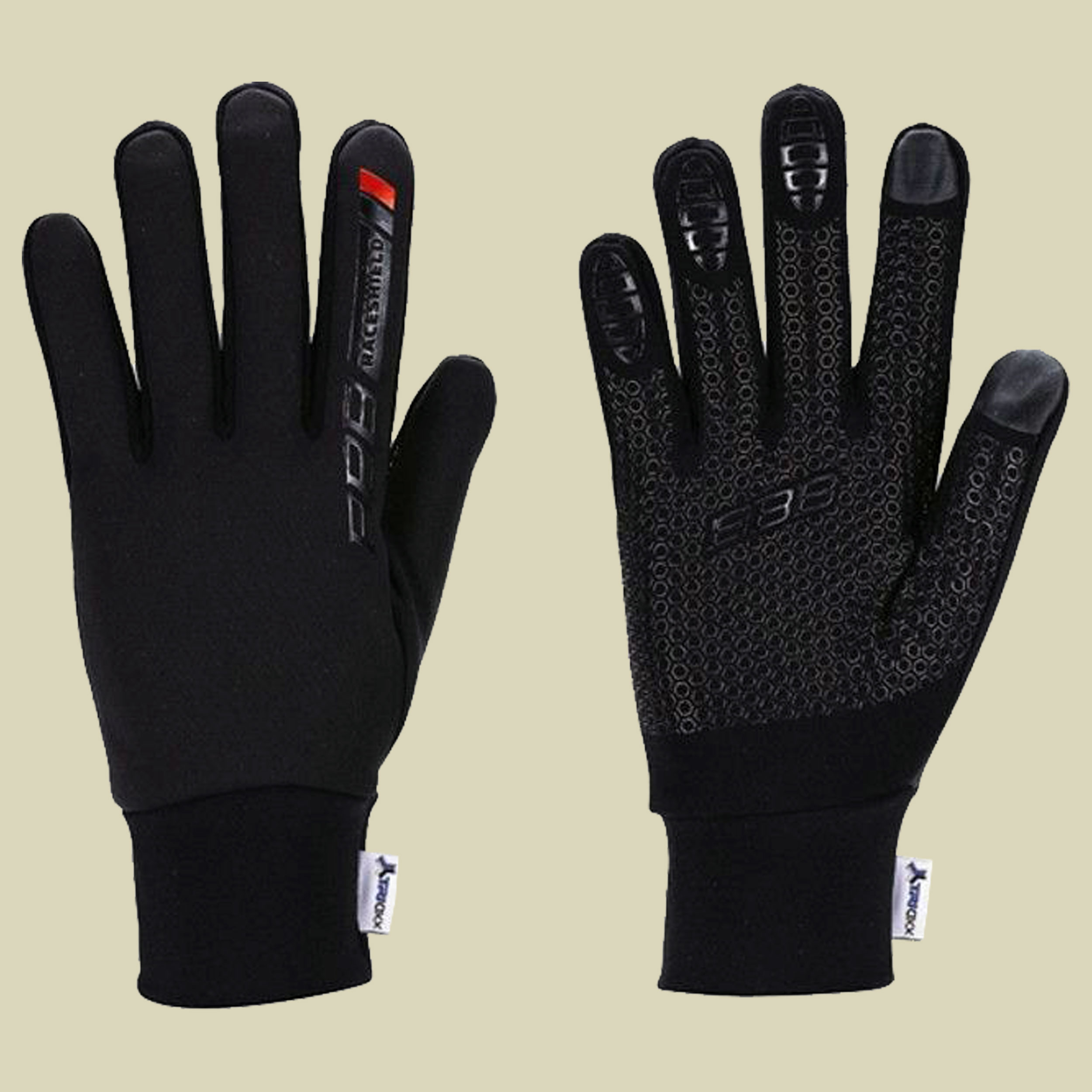 Winterhandschuhe RaceShield Windblocker BWG-11W Größe S Farbe schwarz