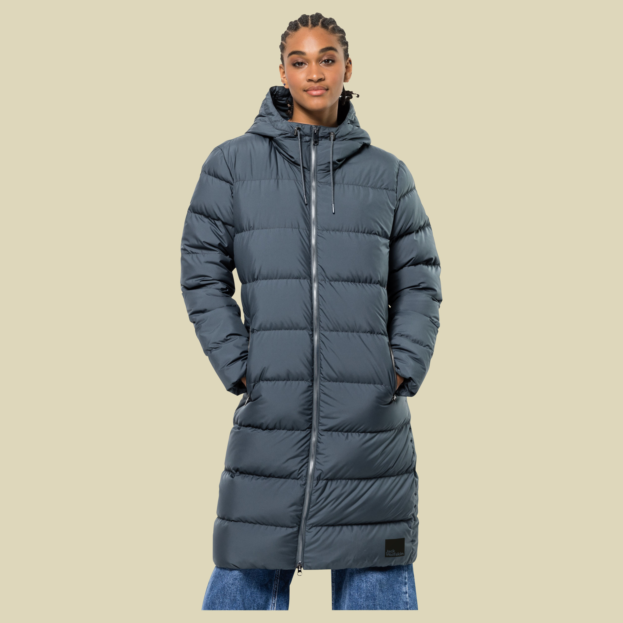 Frozen Palace Coat Women Größe L  Farbe slate blue