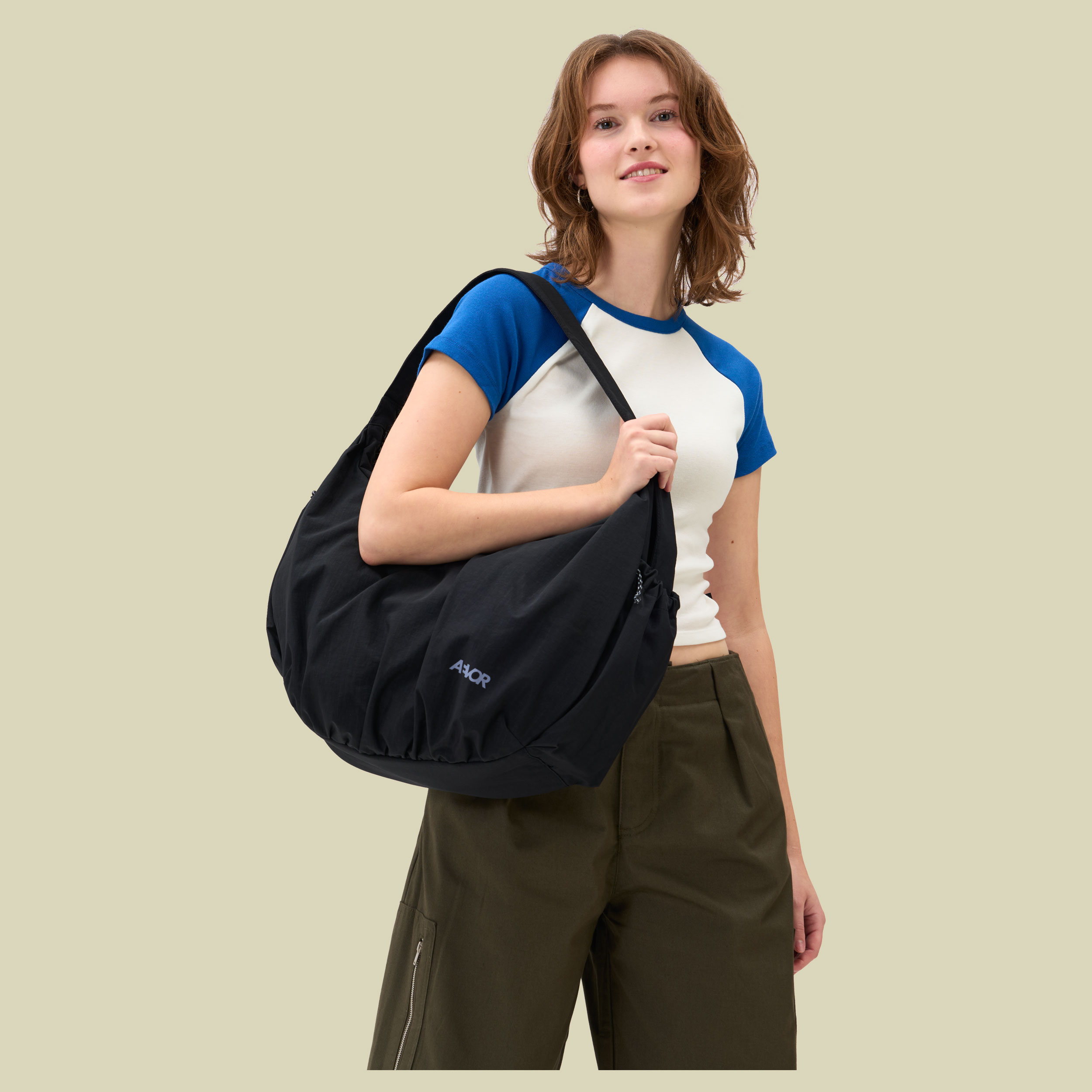 Slouchy Bag schwarz - black