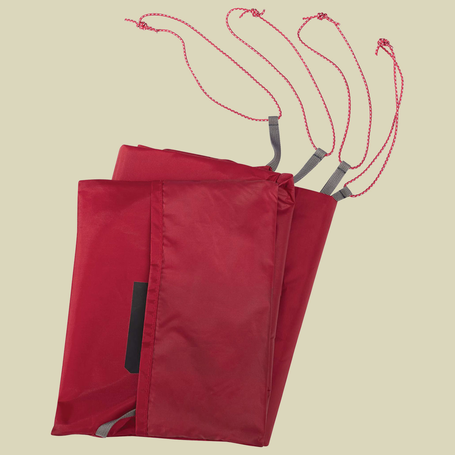 Footprint Universal - Large 3-Personen Zelt rot