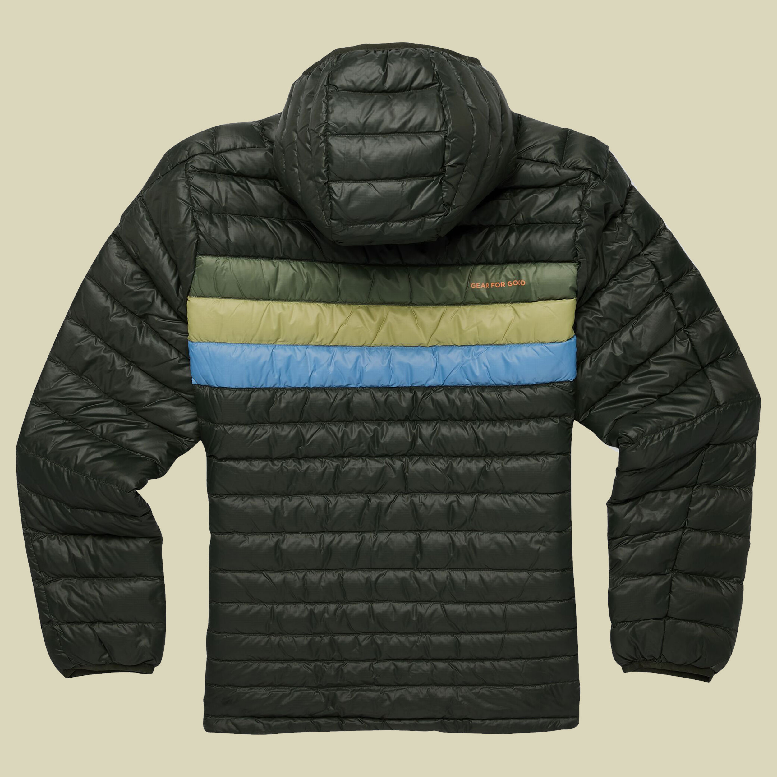 Fuego Down Hooded Jacket Men S grau