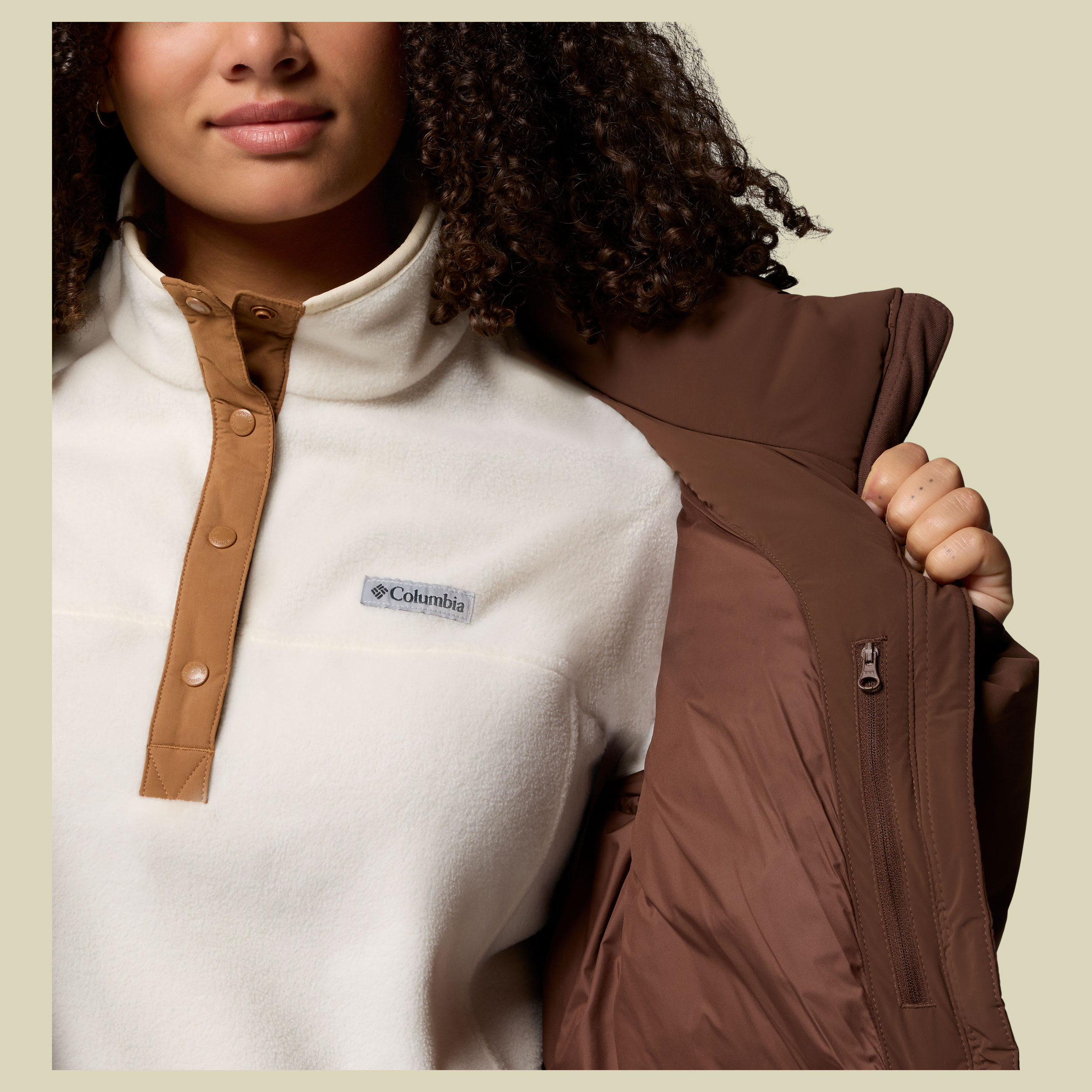 Amaze Puff Long Hooded Jacket Women