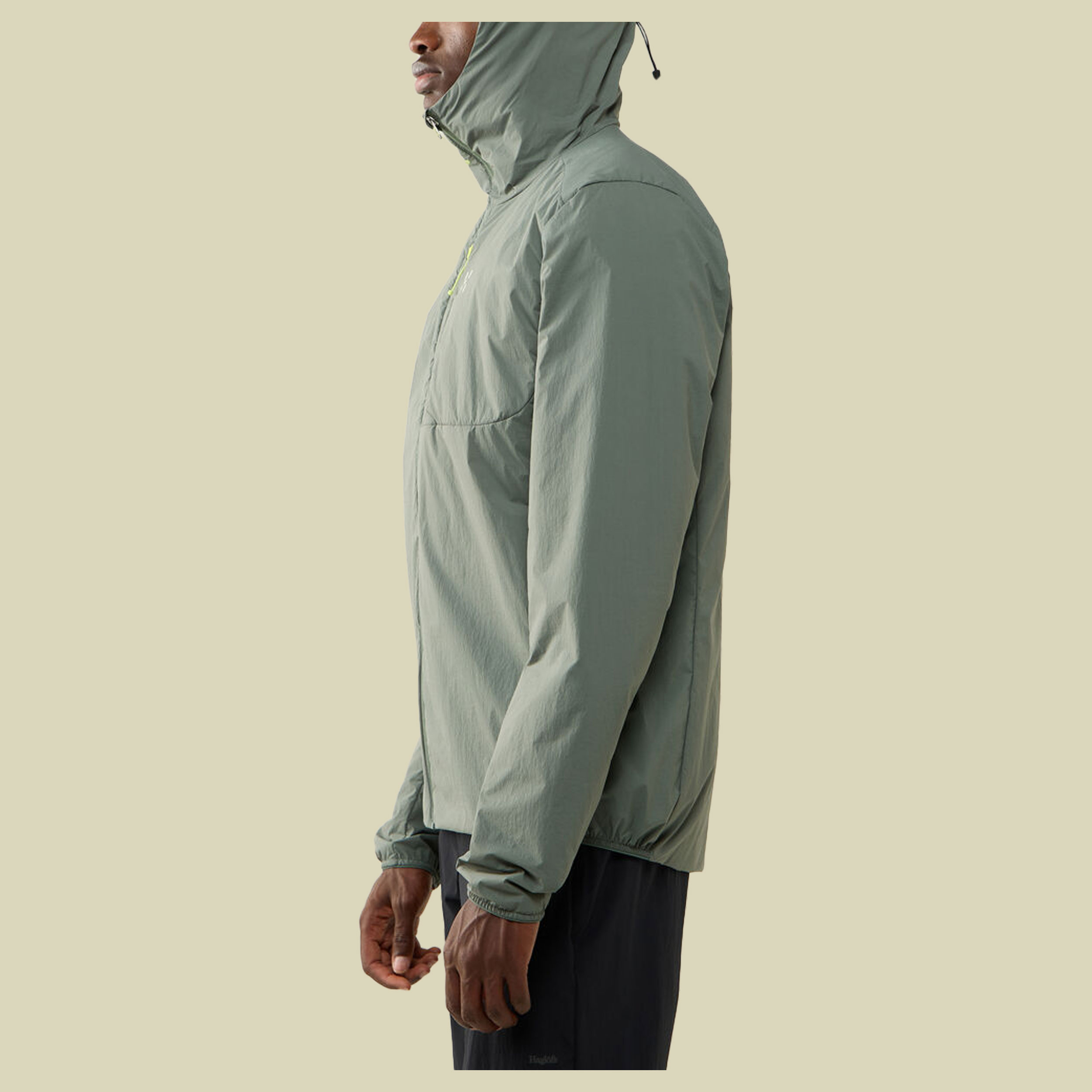 L.I.M Mimic Barrier Hood Men XL grün - chlorophyll green