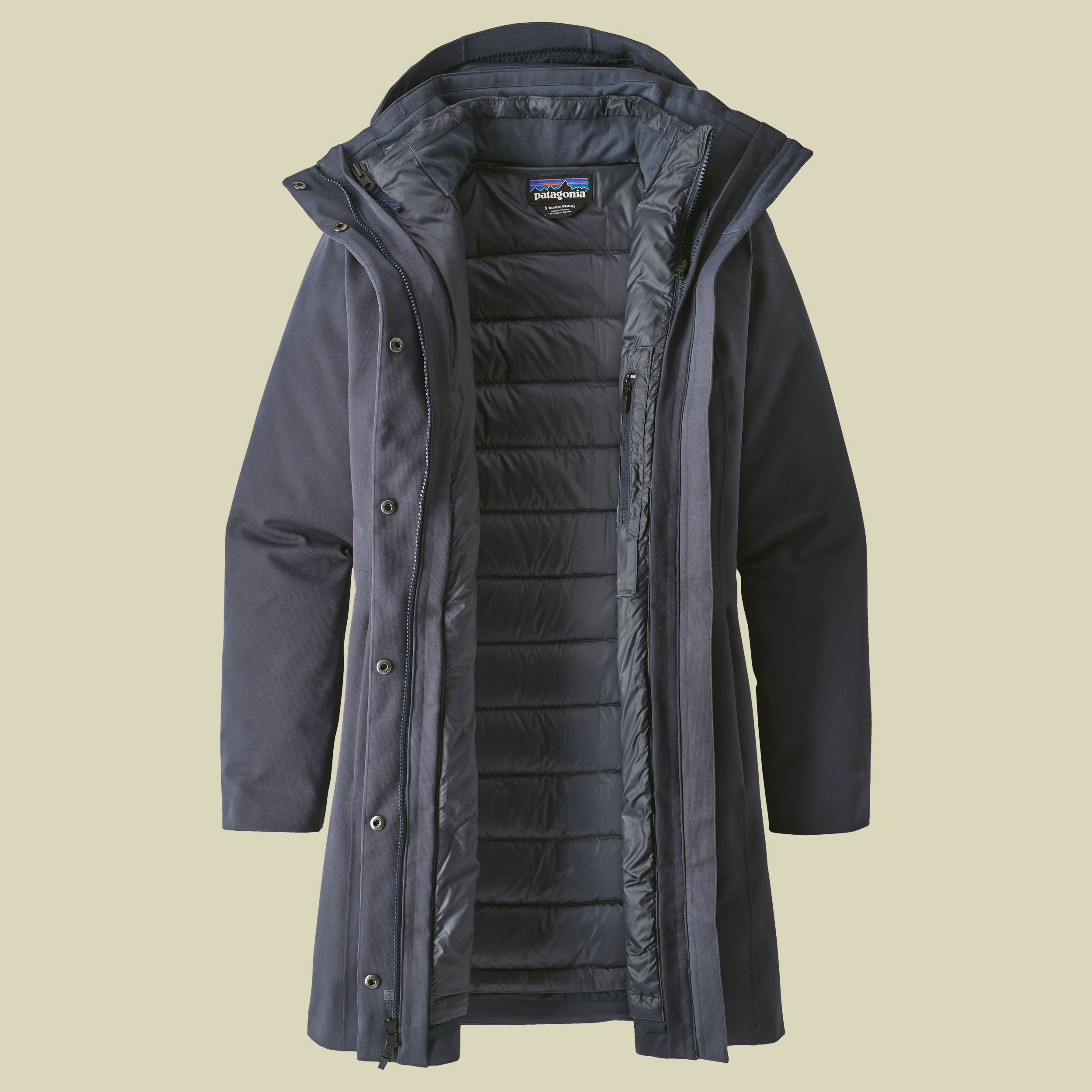 Tres 3-in1 Parka Women Größe M Farbe Smolder Blue