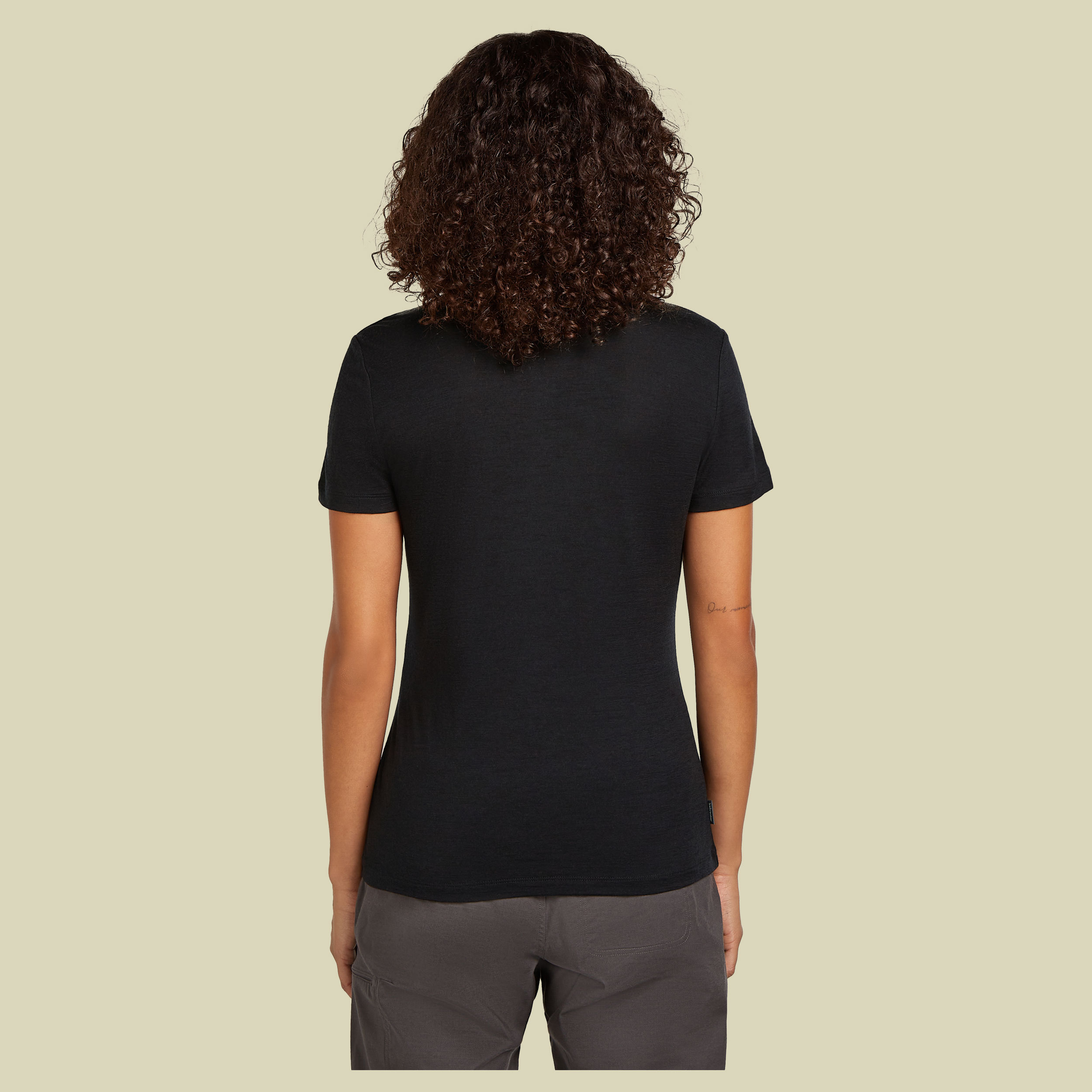 Merino 150 Tech Lite III SS Polo Women XL schwarz - black